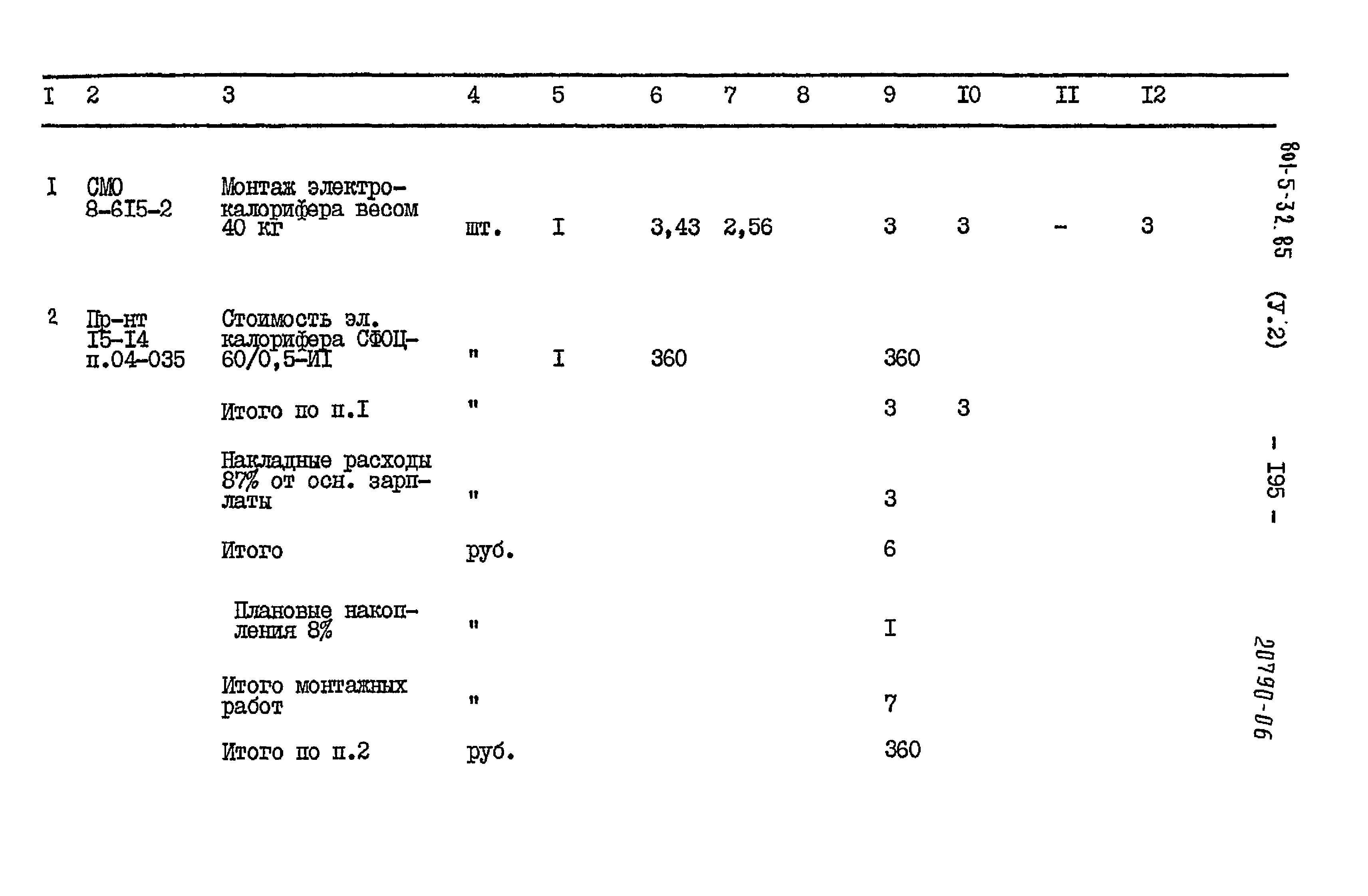 Типовой проект 801-5-32.85