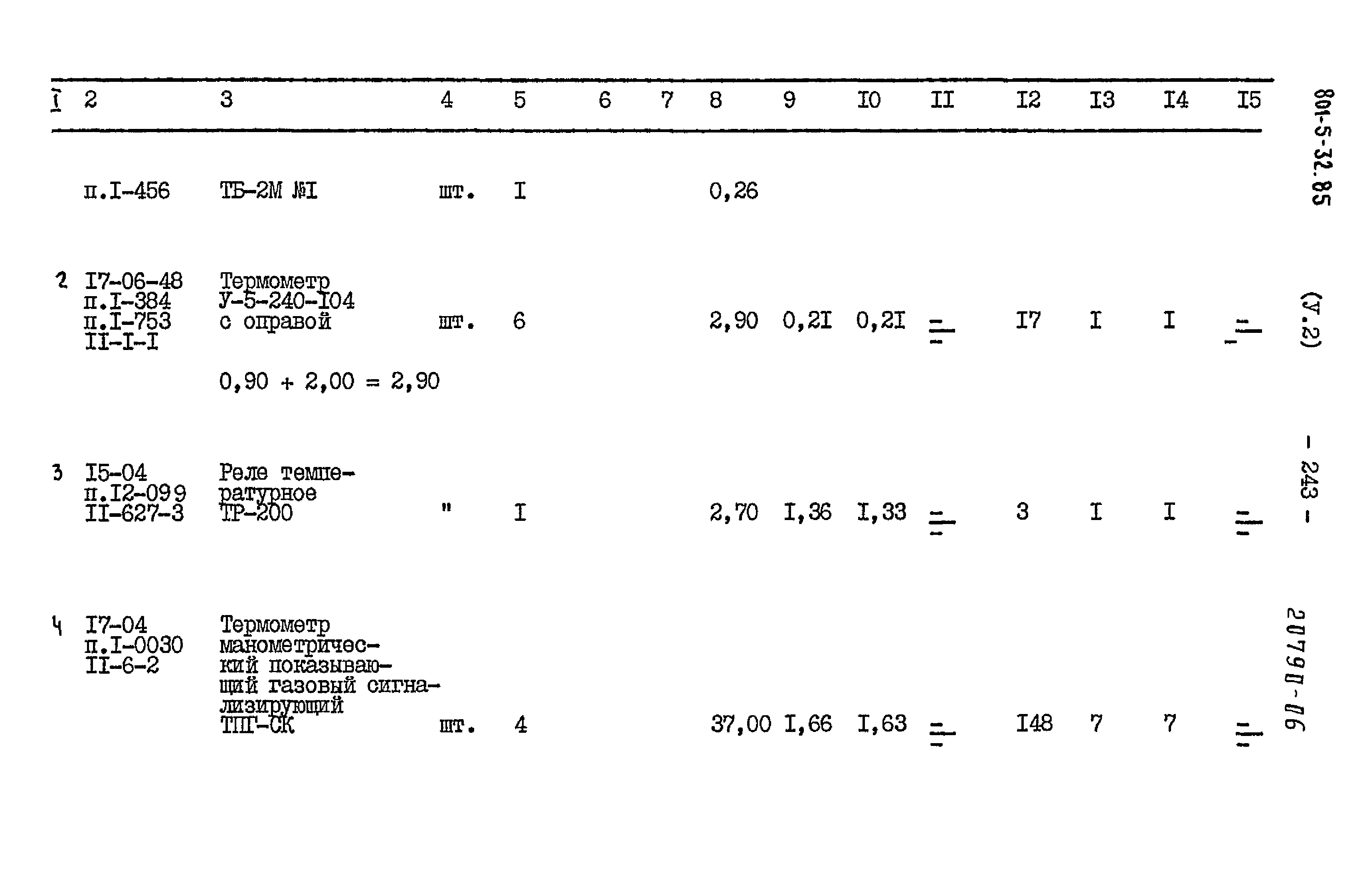 Типовой проект 801-5-32.85