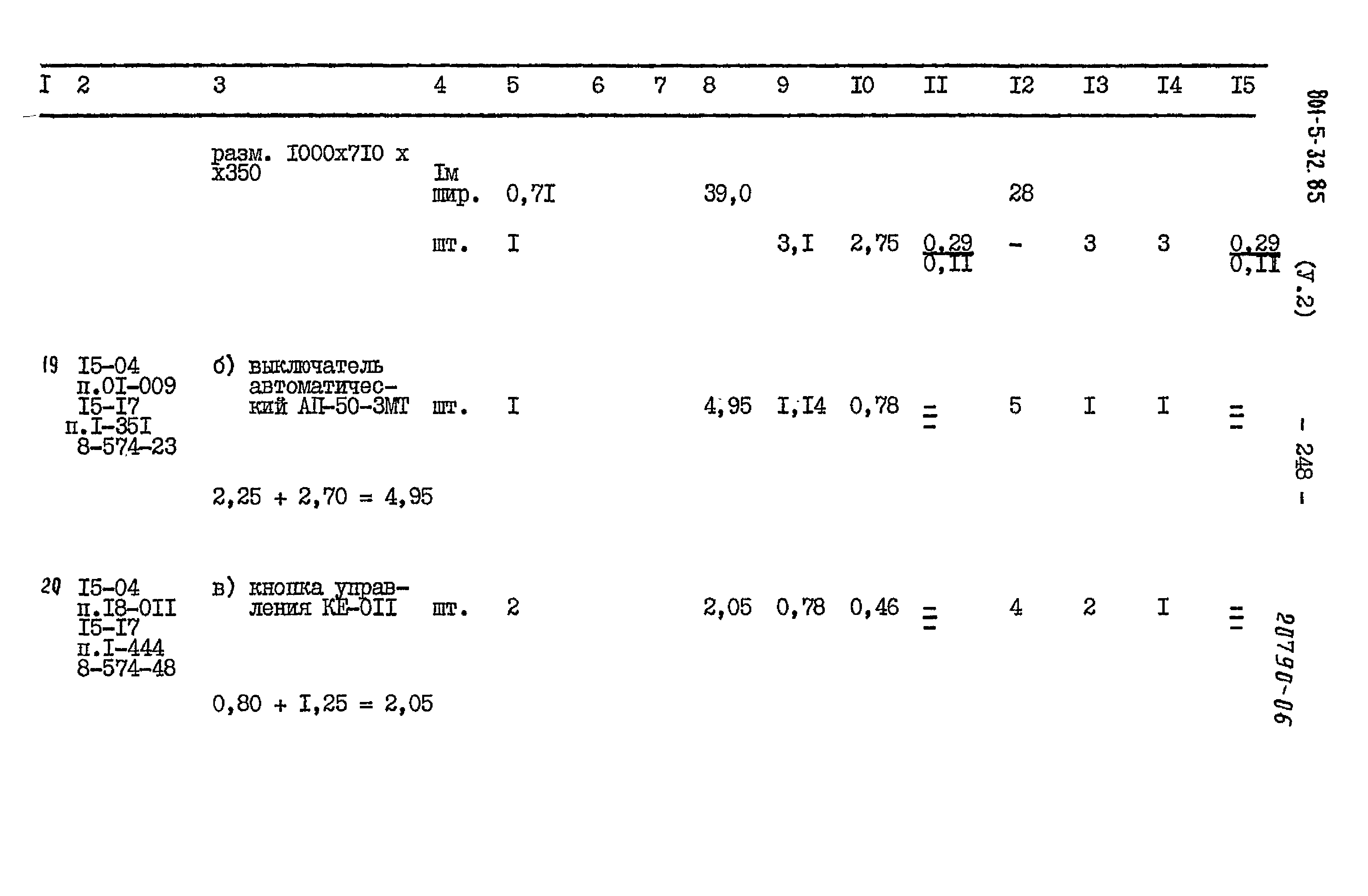Типовой проект 801-5-32.85