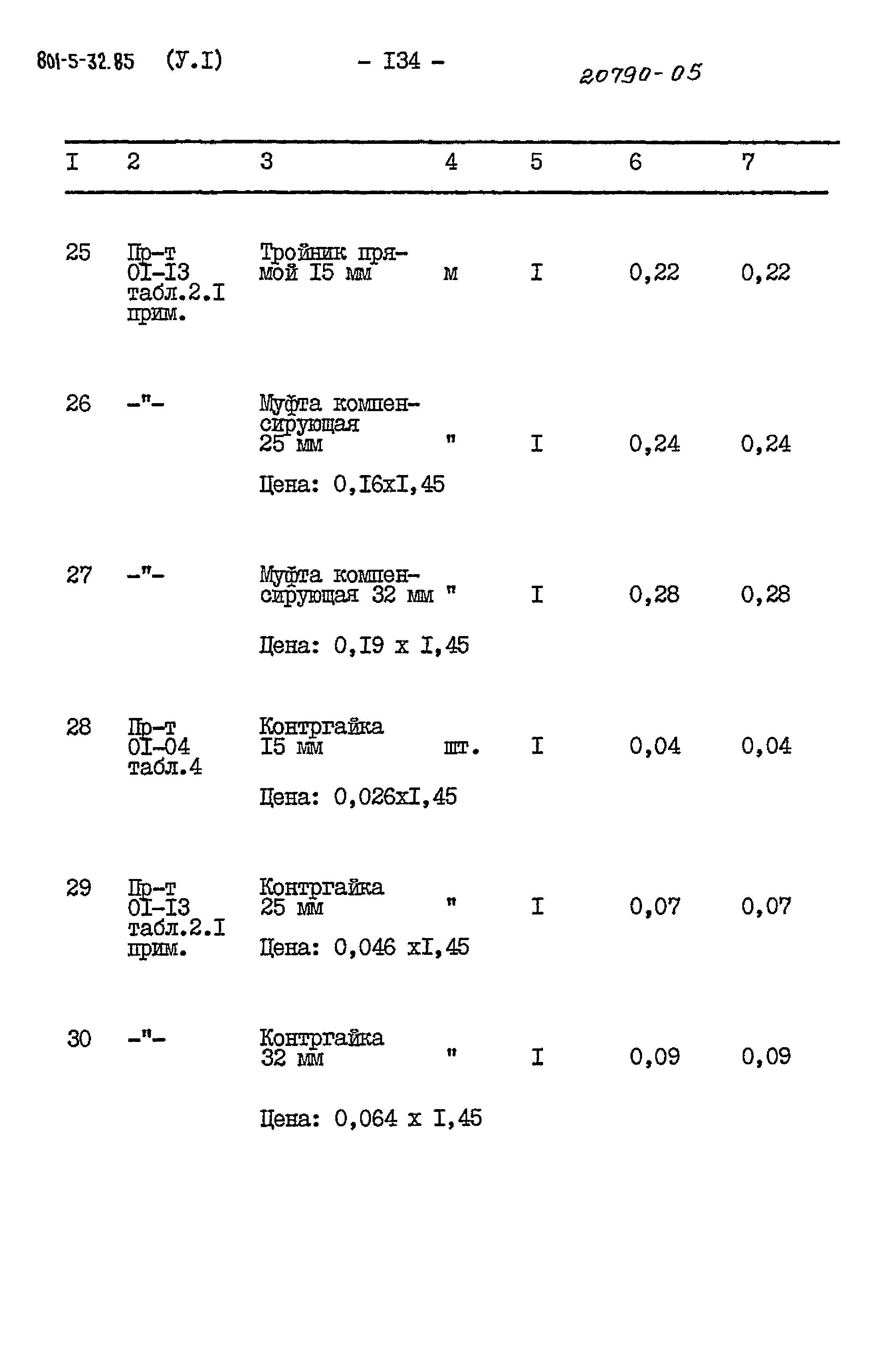 Типовой проект 801-5-32.85