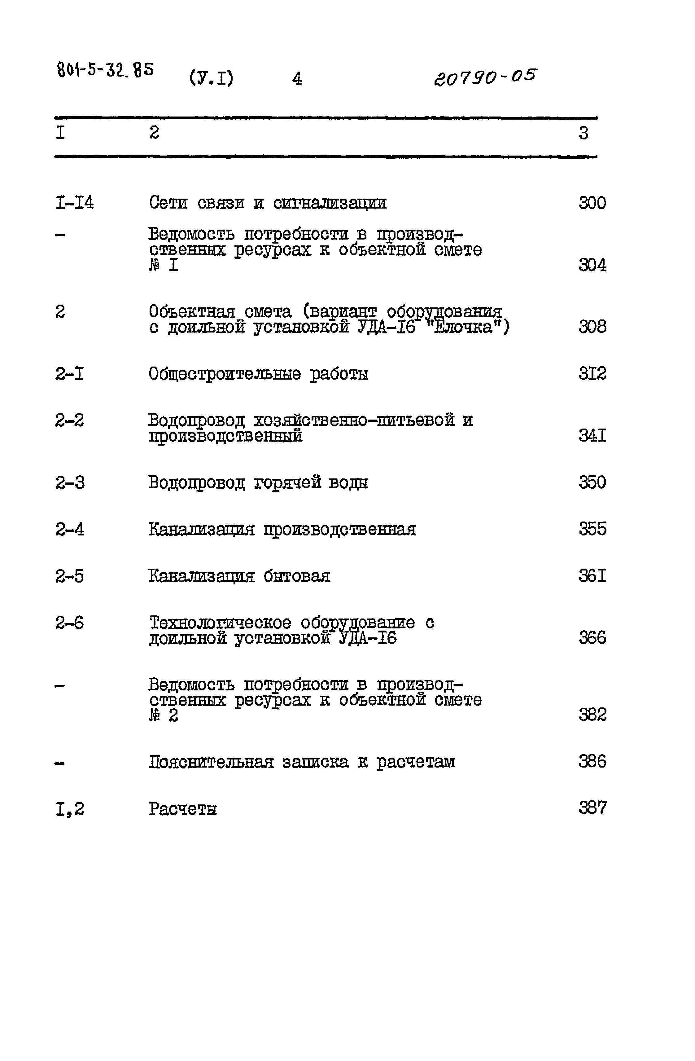 Типовой проект 801-5-32.85