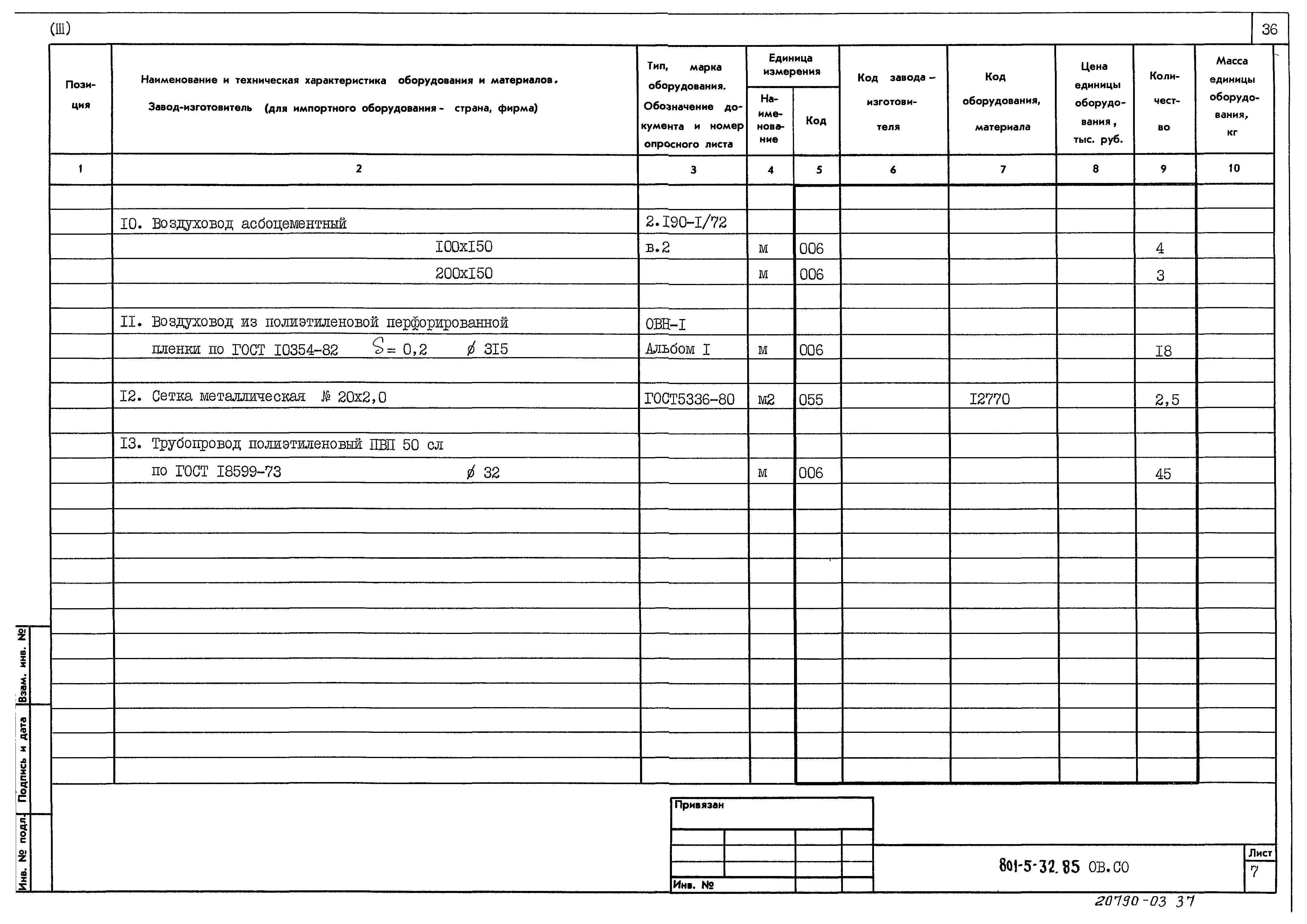 Типовой проект 801-5-32.85