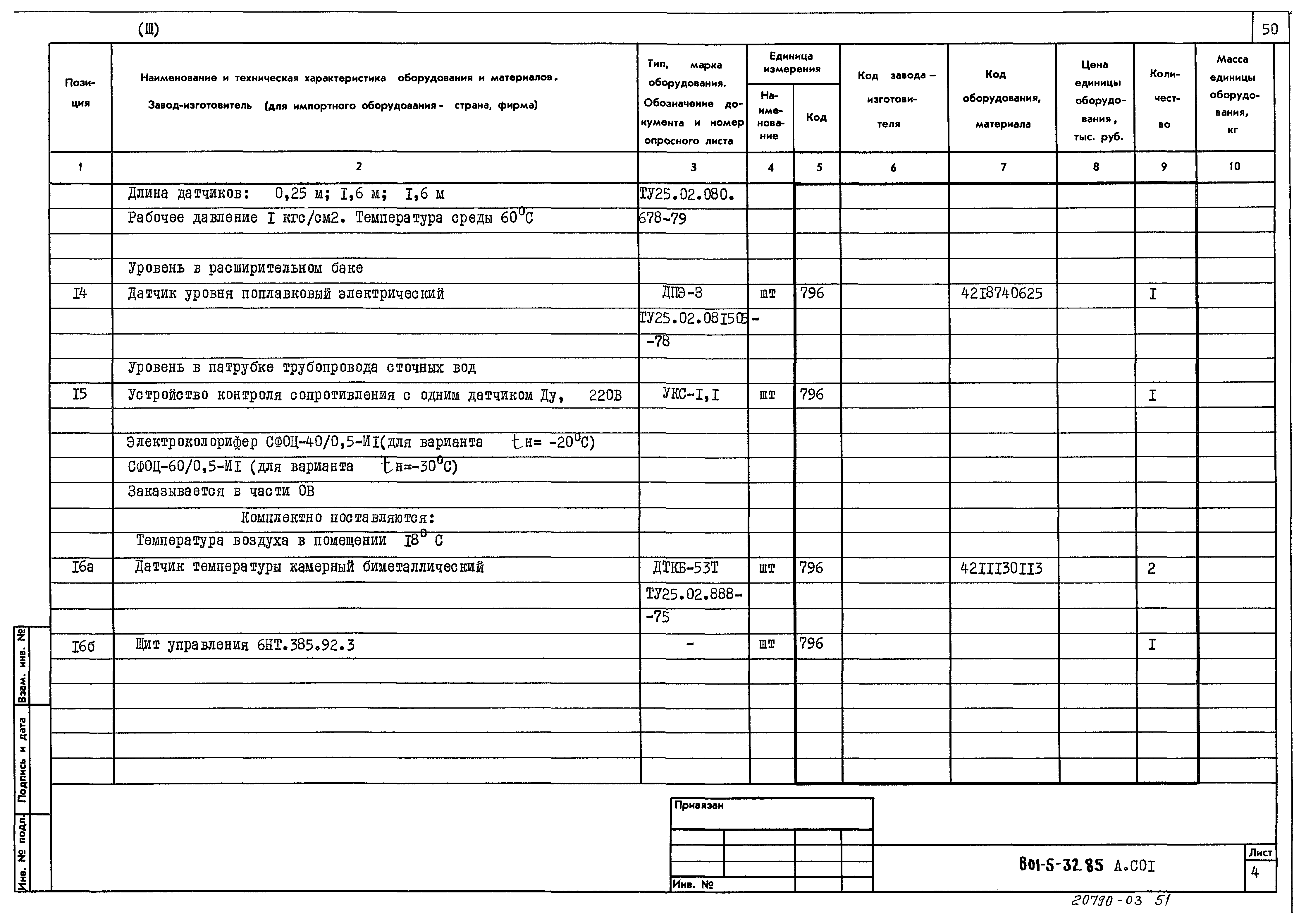 Типовой проект 801-5-32.85