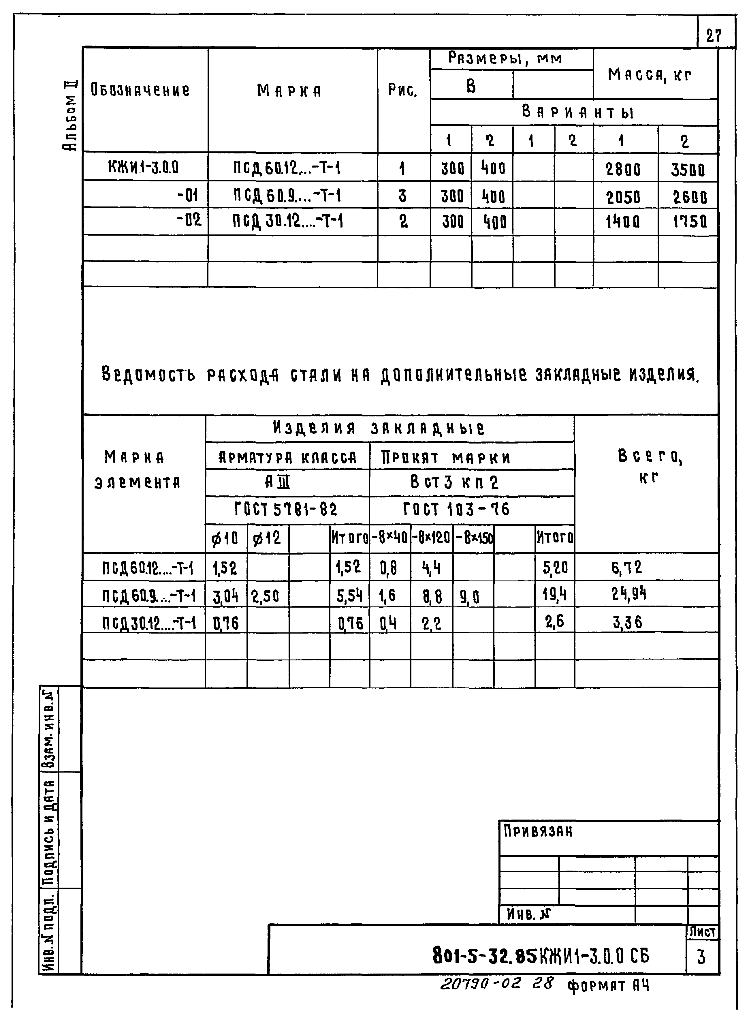 Типовой проект 801-5-32.85