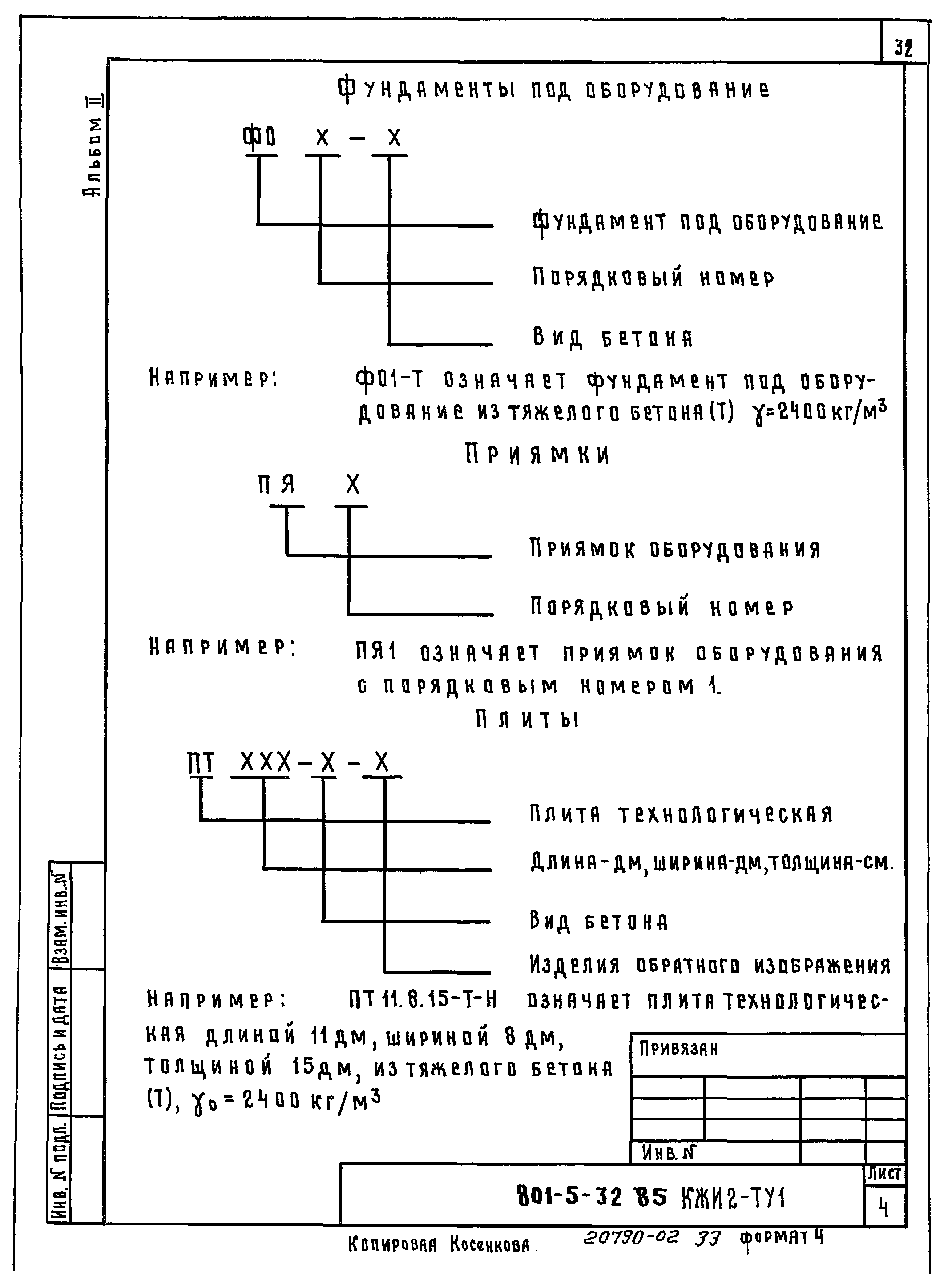 Типовой проект 801-5-32.85