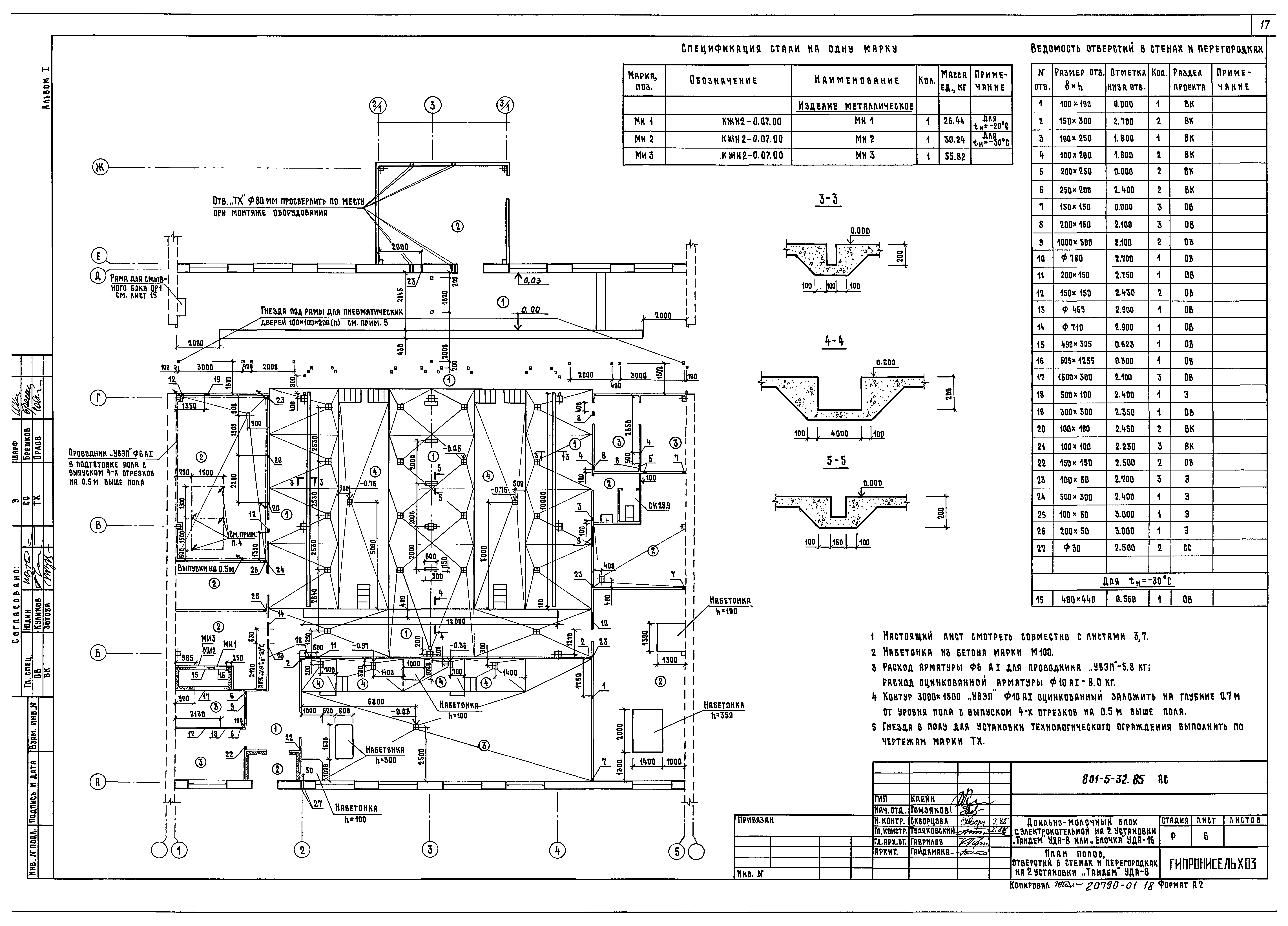 Типовой проект 801-5-32.85