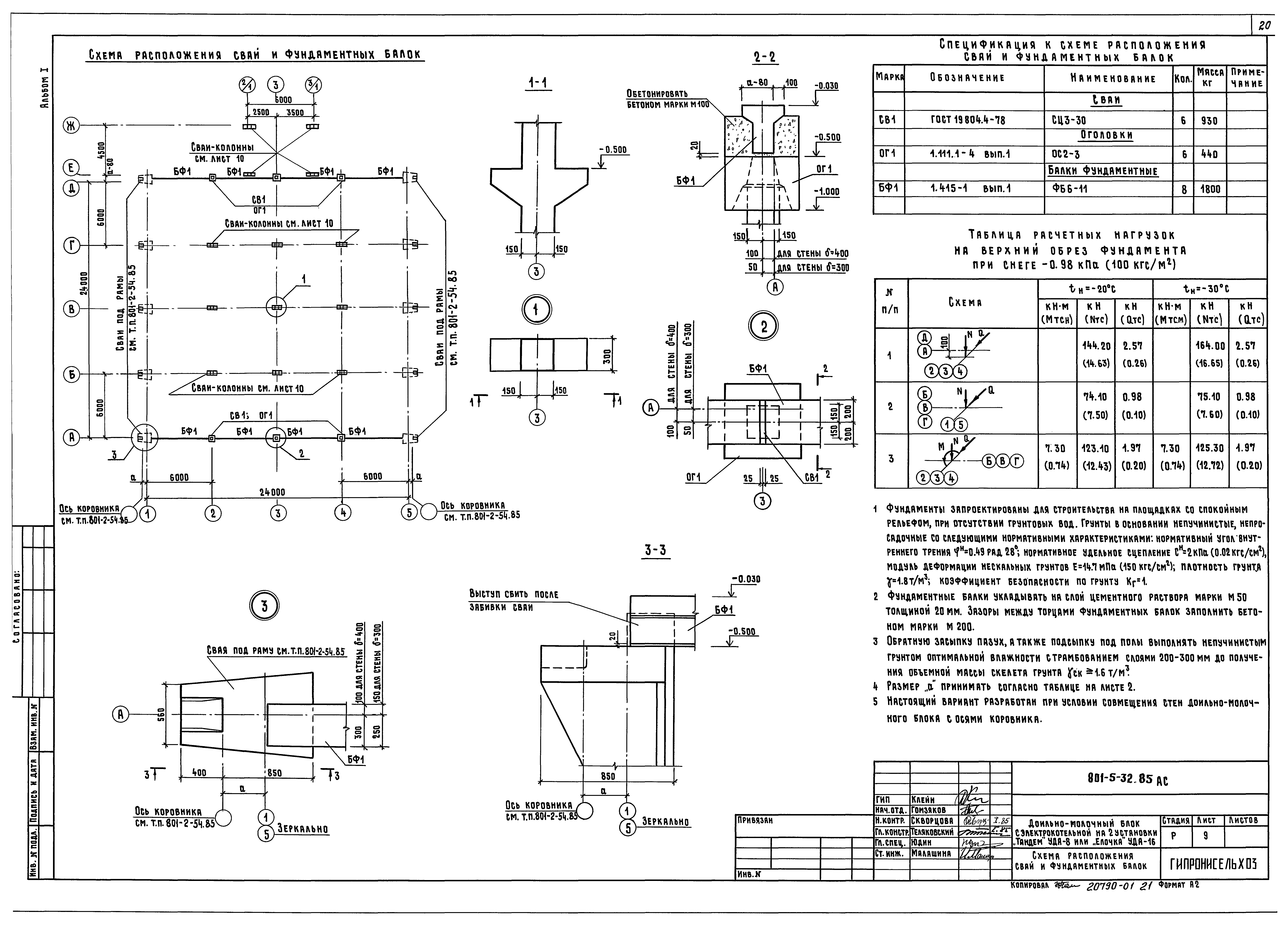 Типовой проект 801-5-32.85
