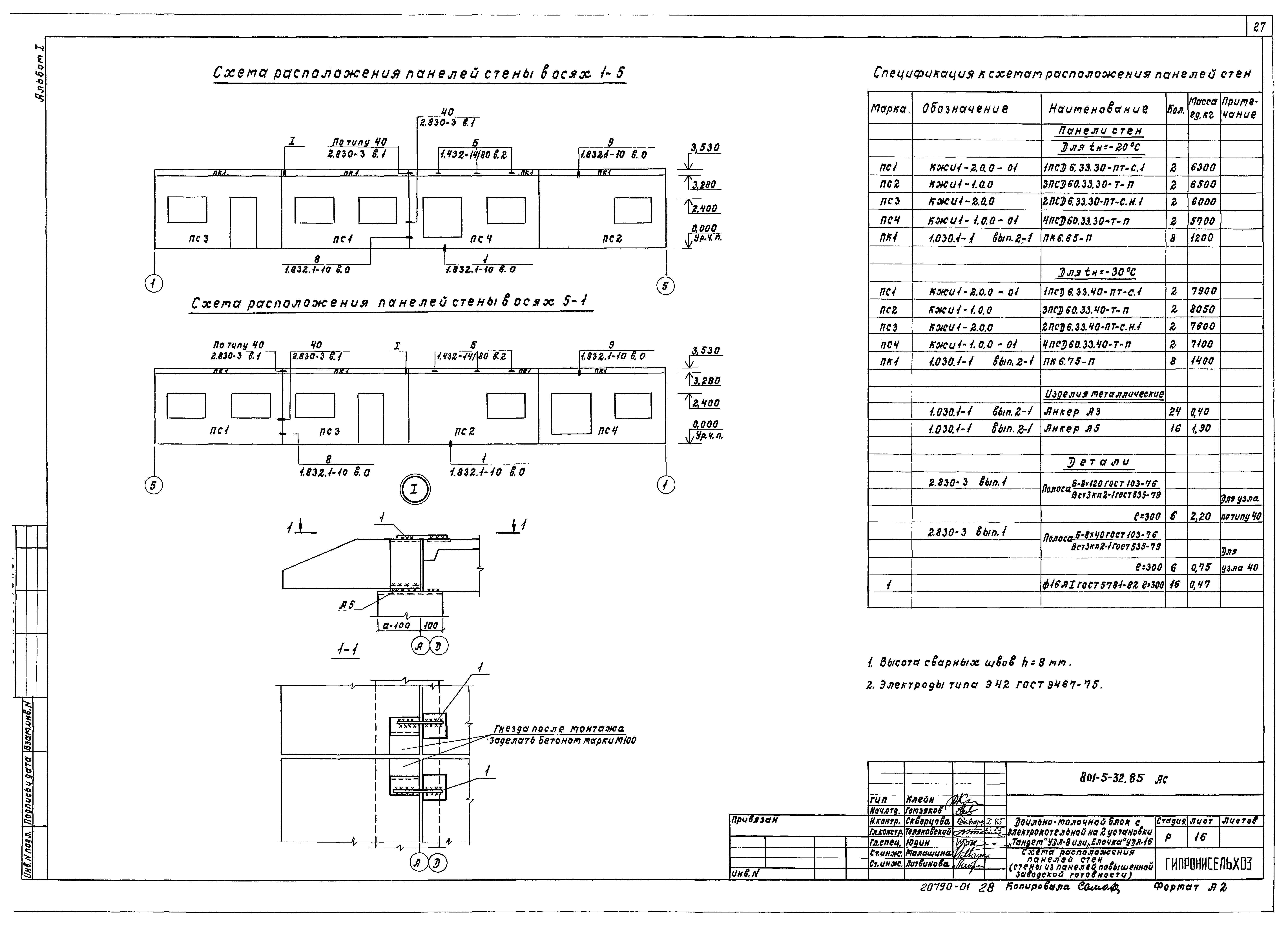 Типовой проект 801-5-32.85
