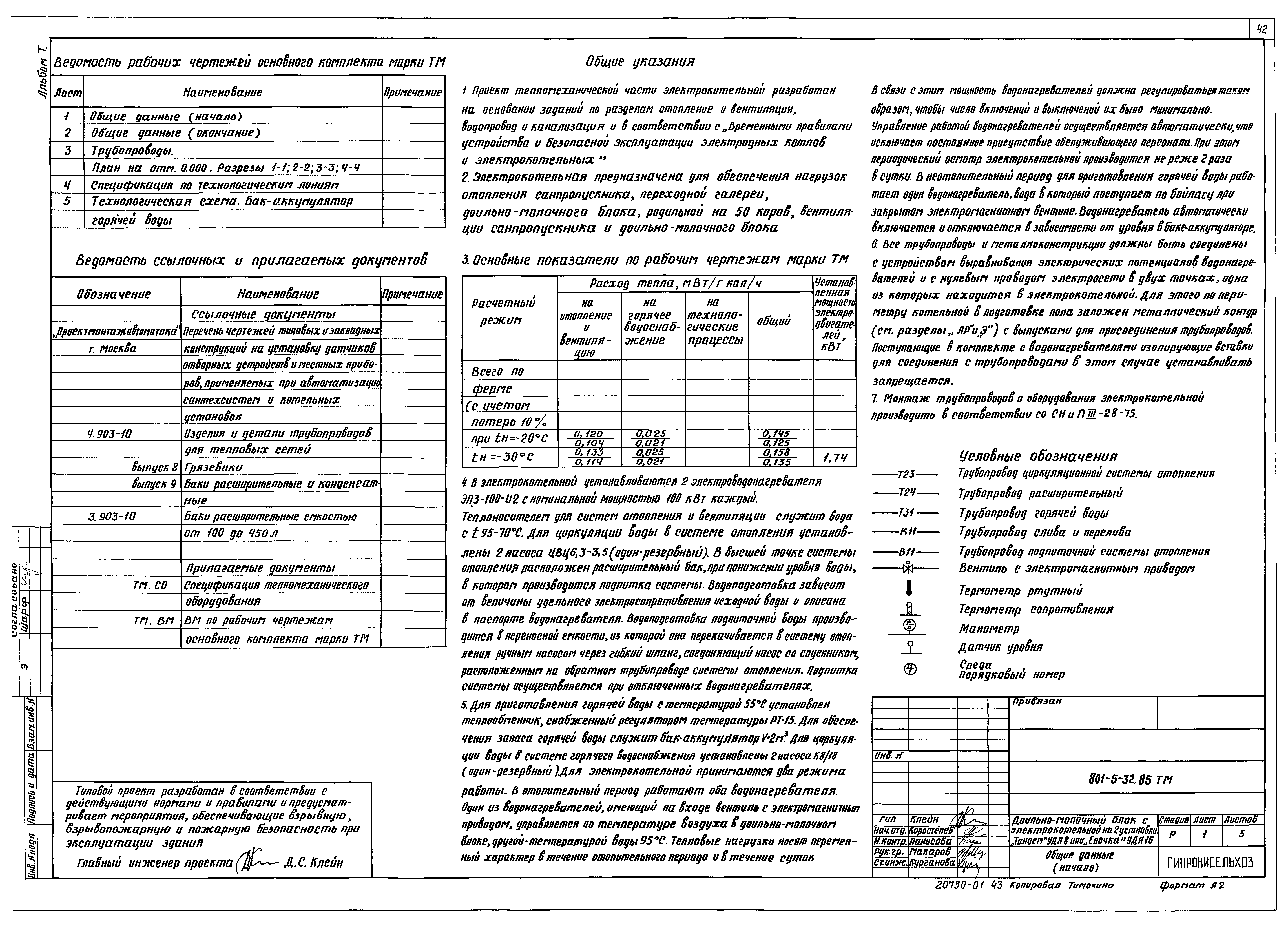 Типовой проект 801-5-32.85