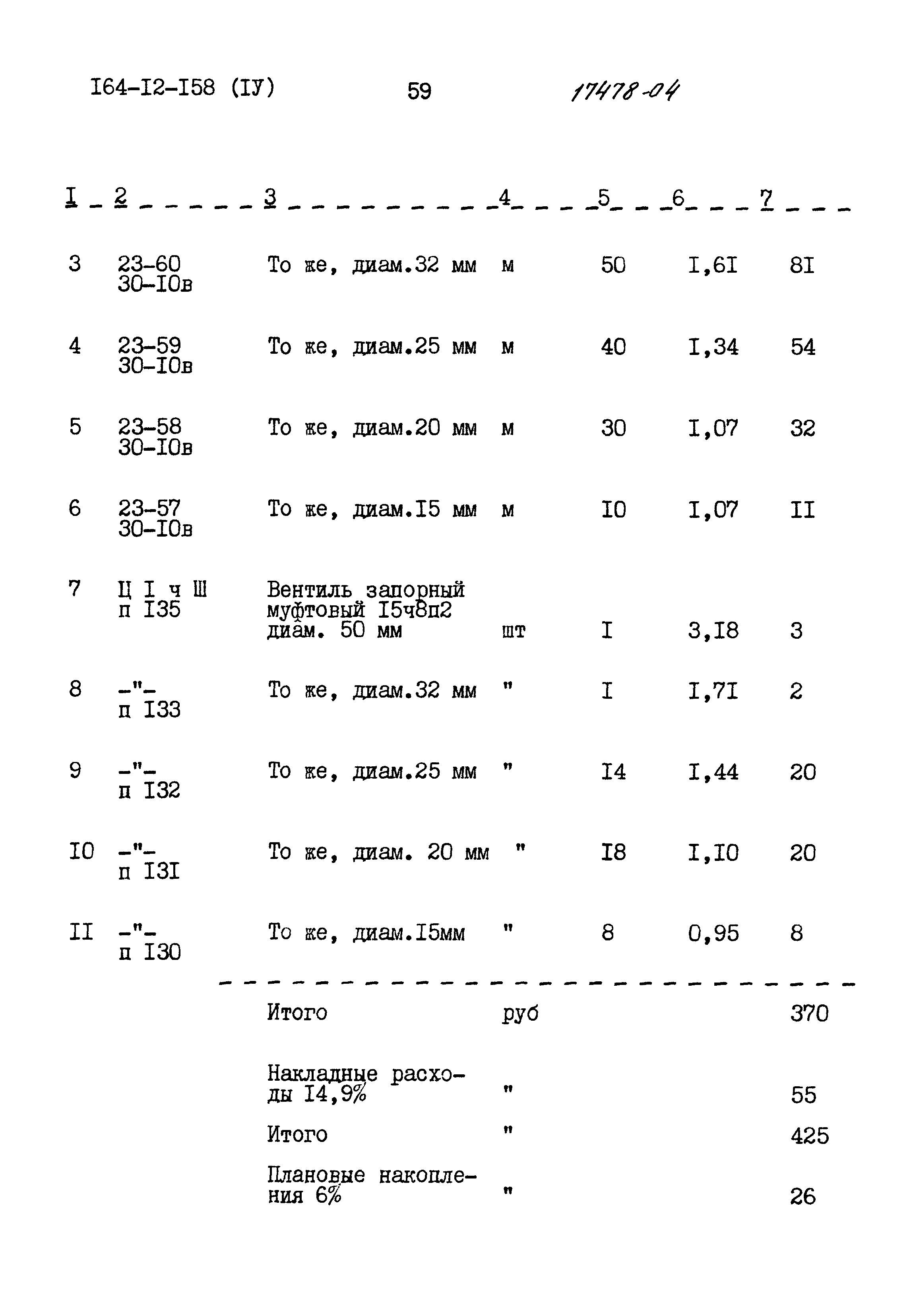 Типовой проект 164-12-158