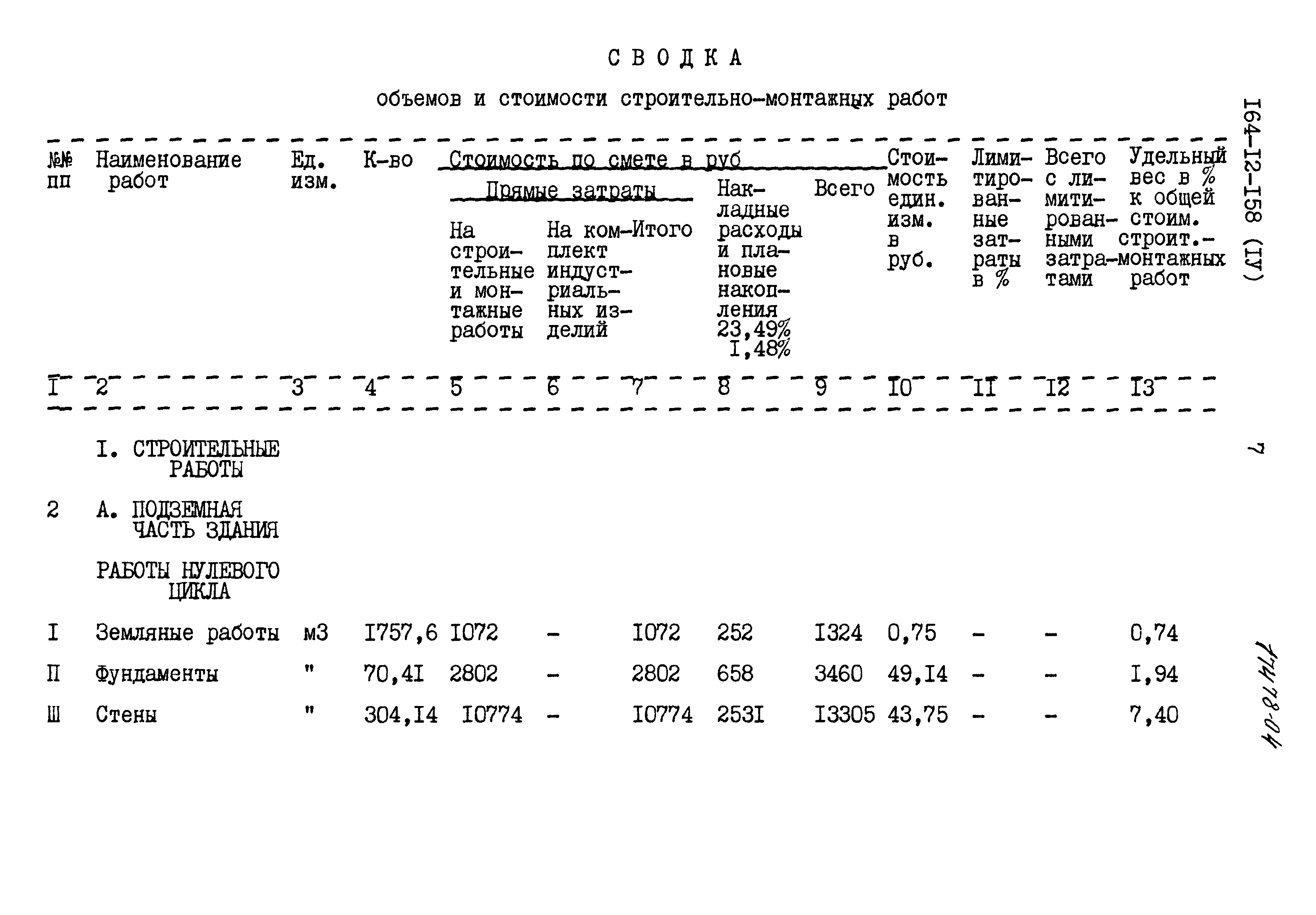 Типовой проект 164-12-158