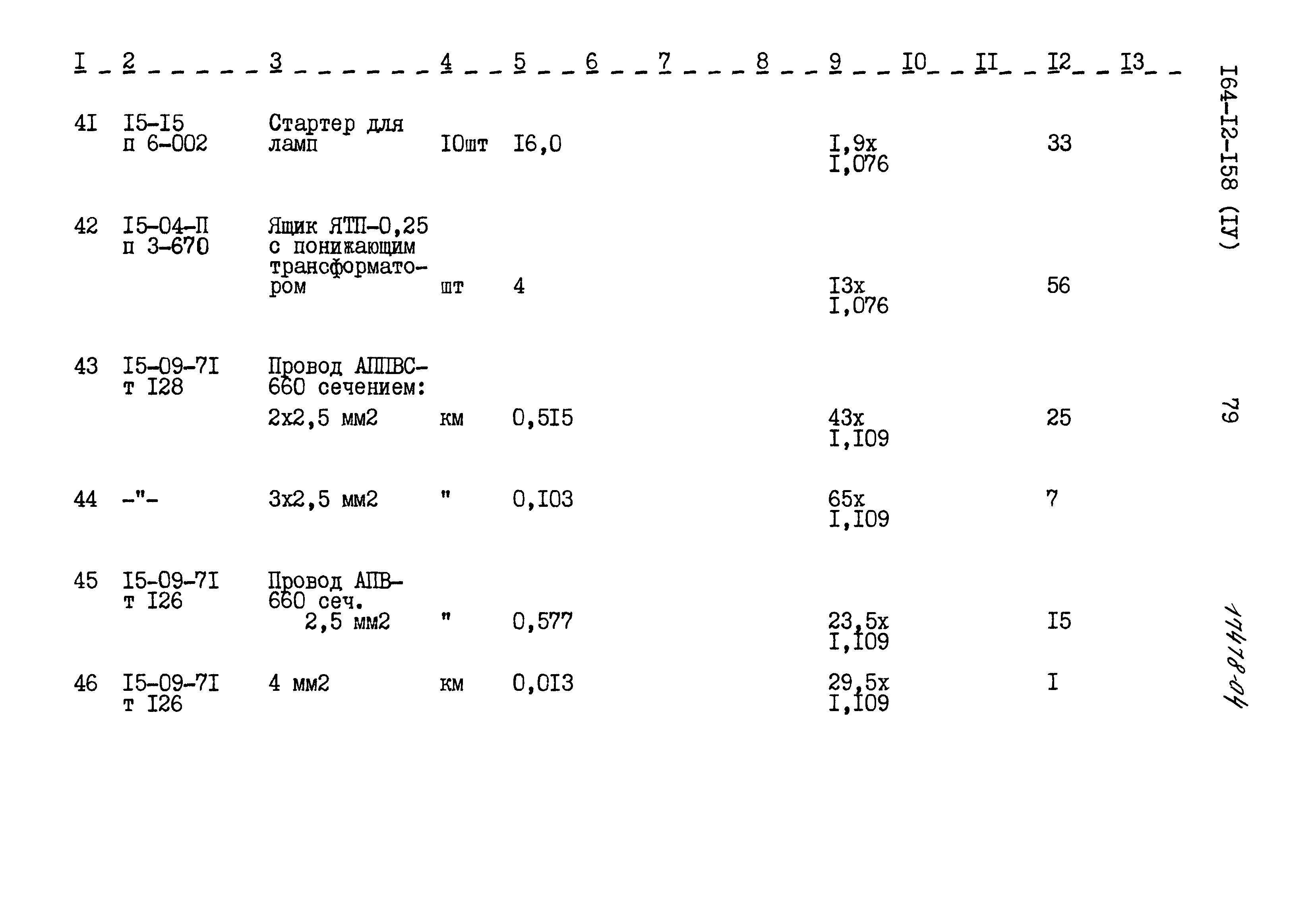 Типовой проект 164-12-158