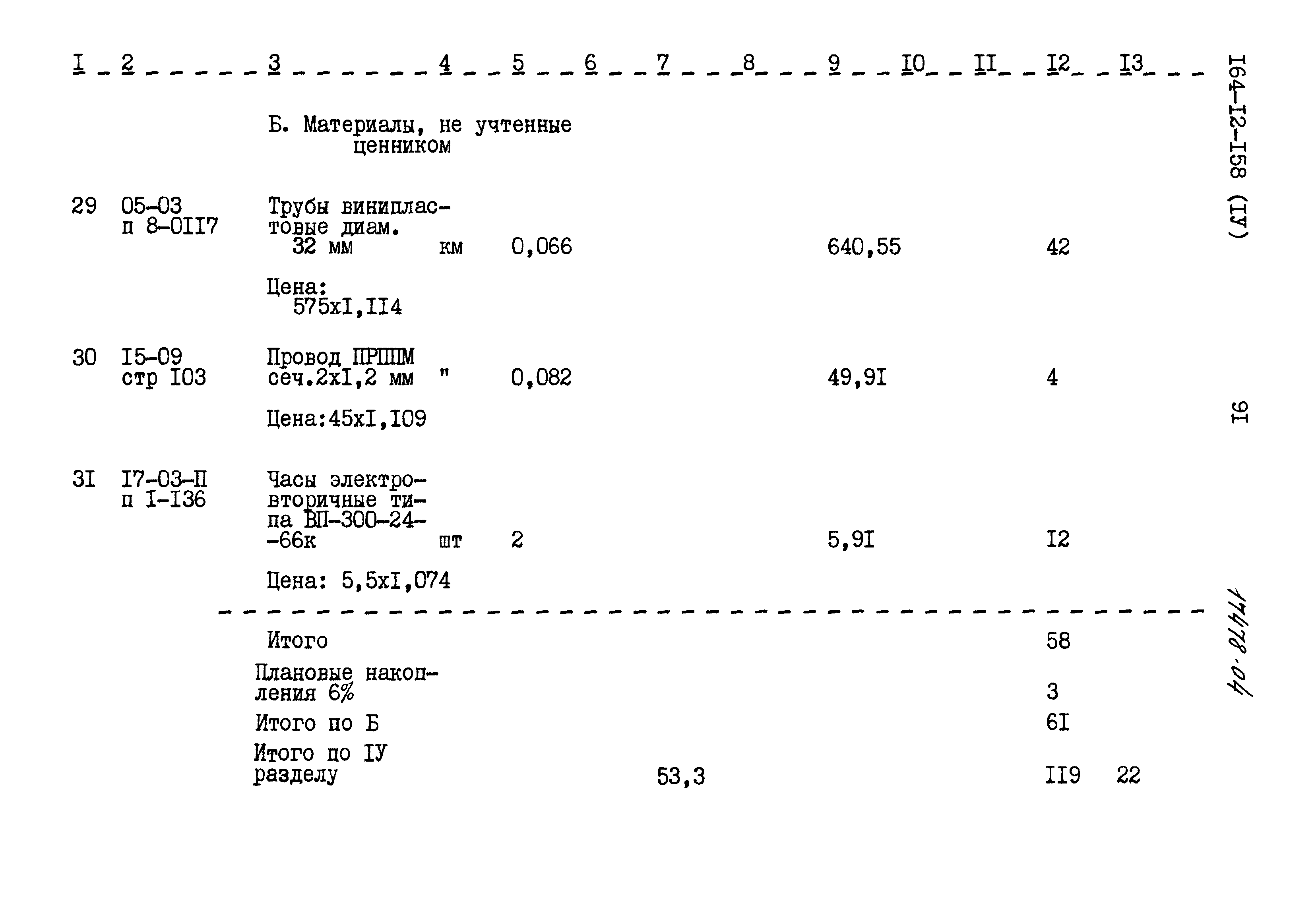 Типовой проект 164-12-158