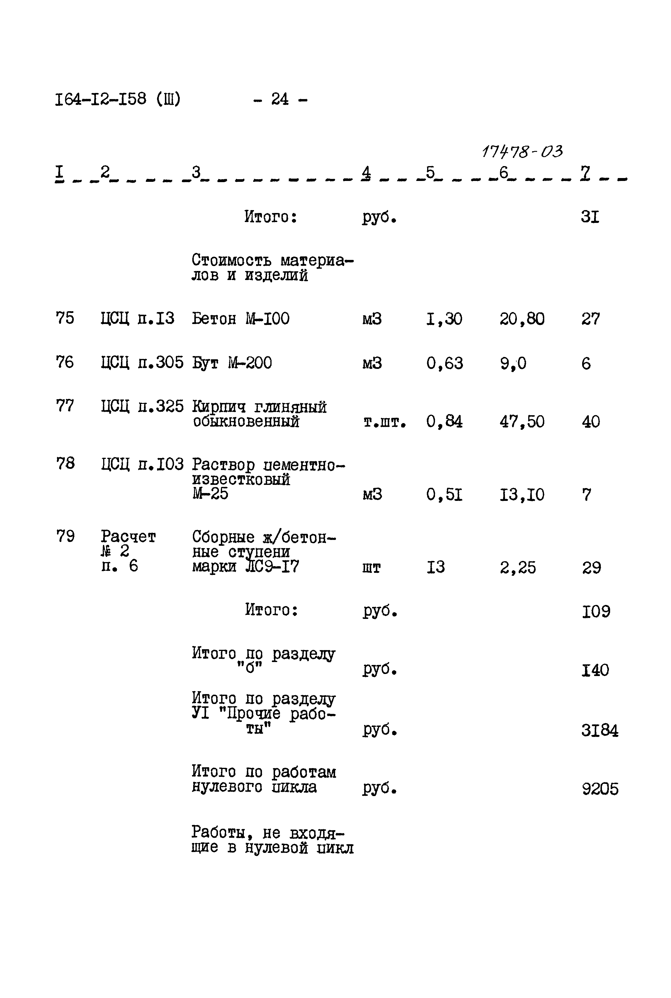 Типовой проект 164-12-158