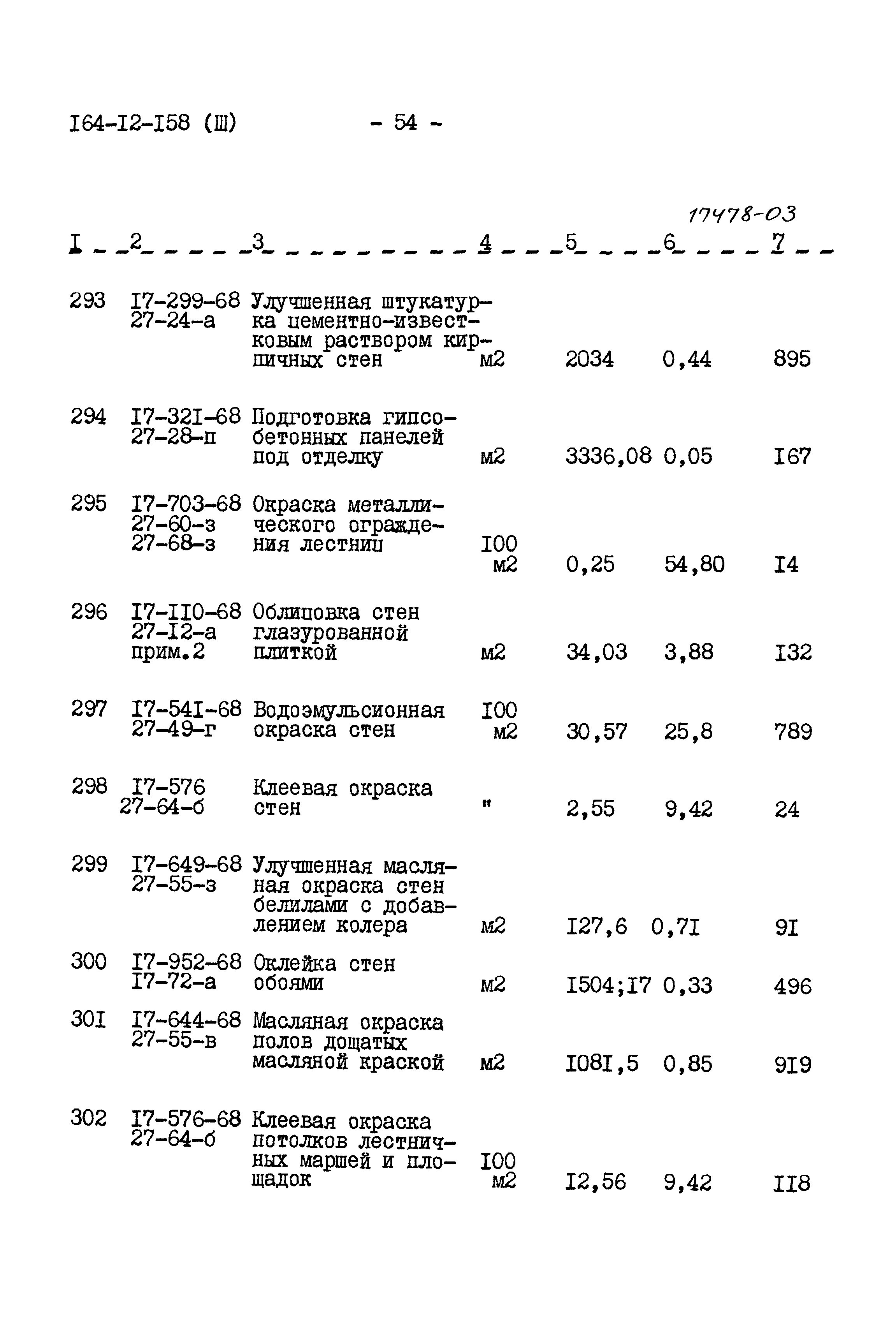 Типовой проект 164-12-158