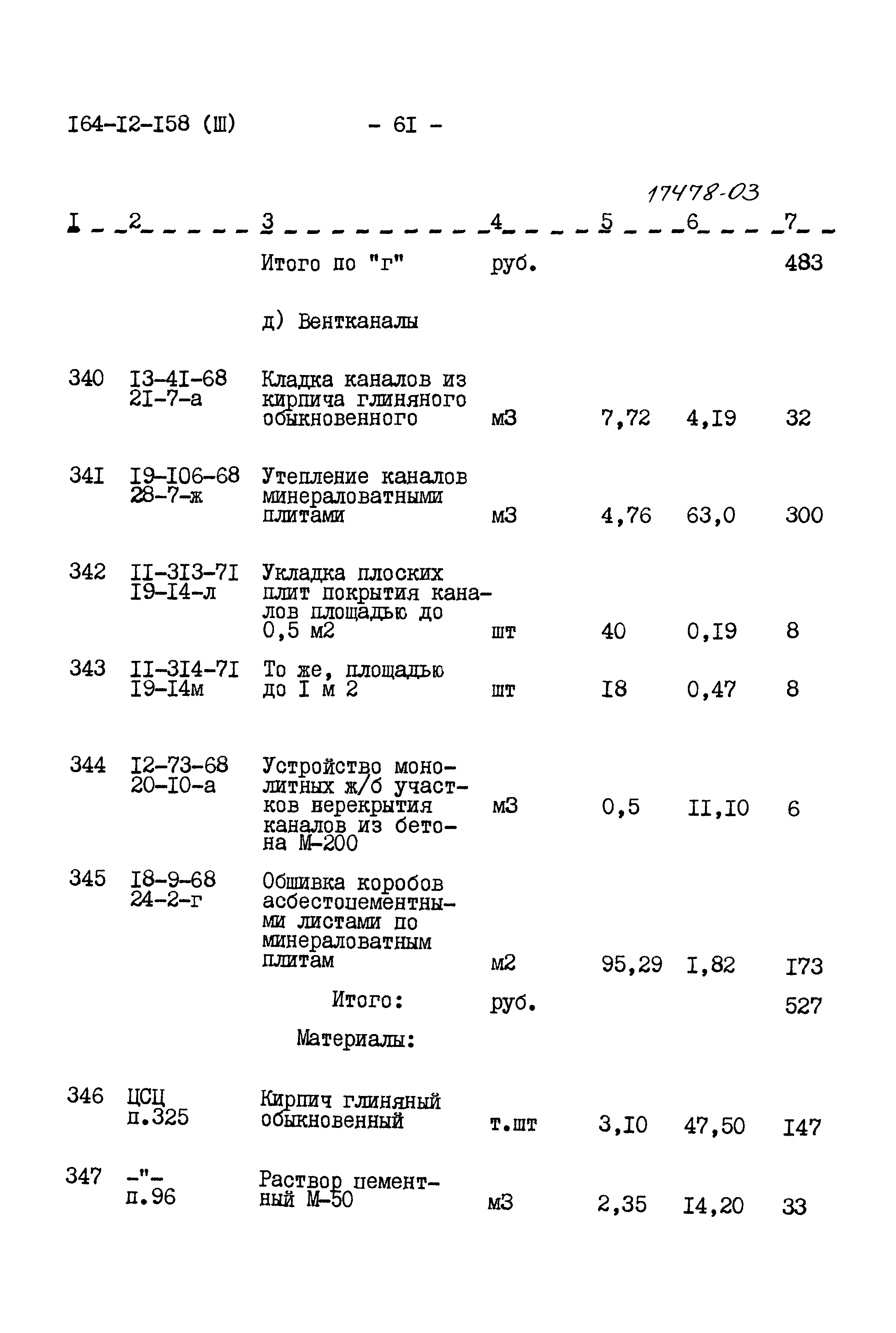 Типовой проект 164-12-158