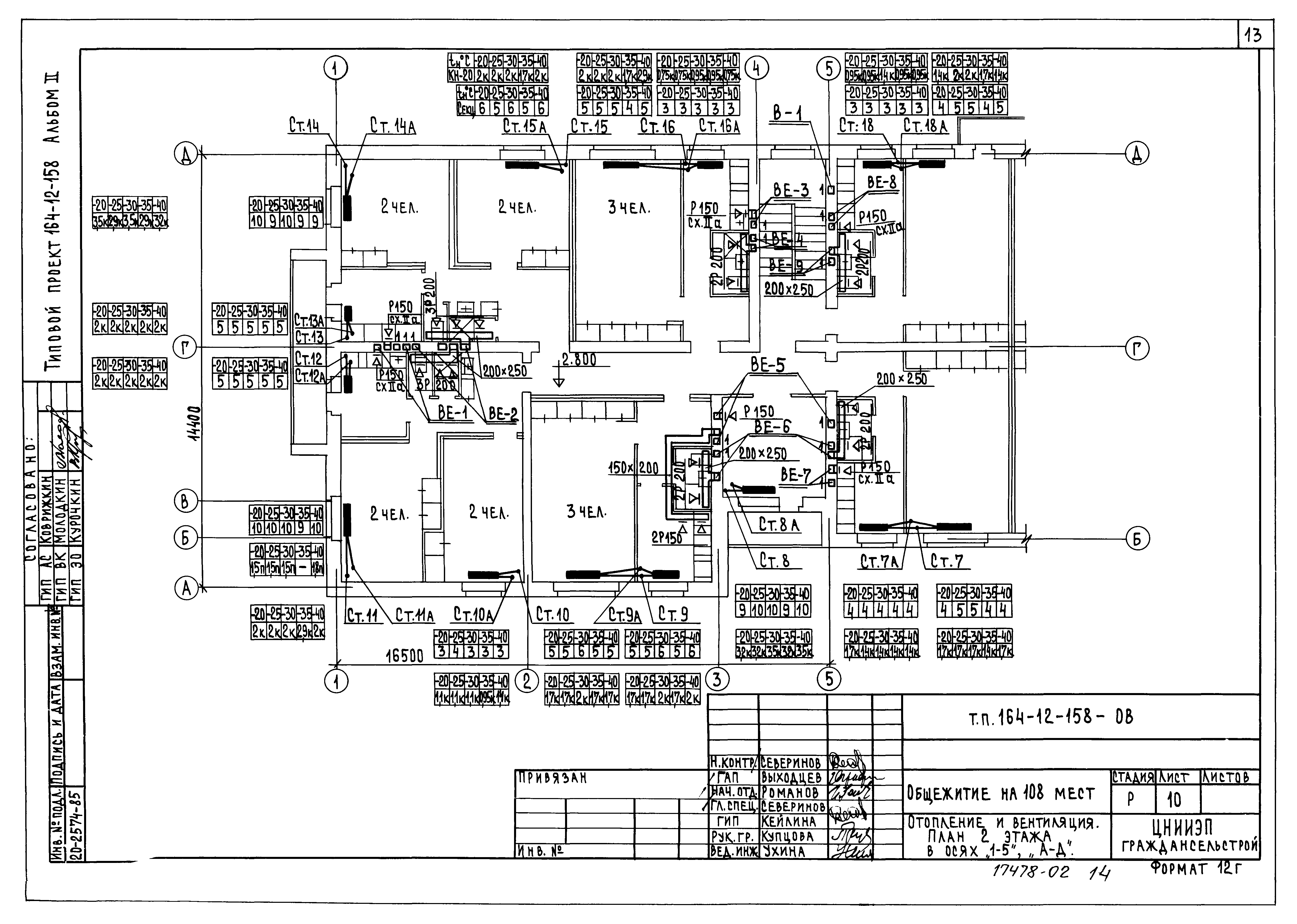 Типовой проект 164-12-158