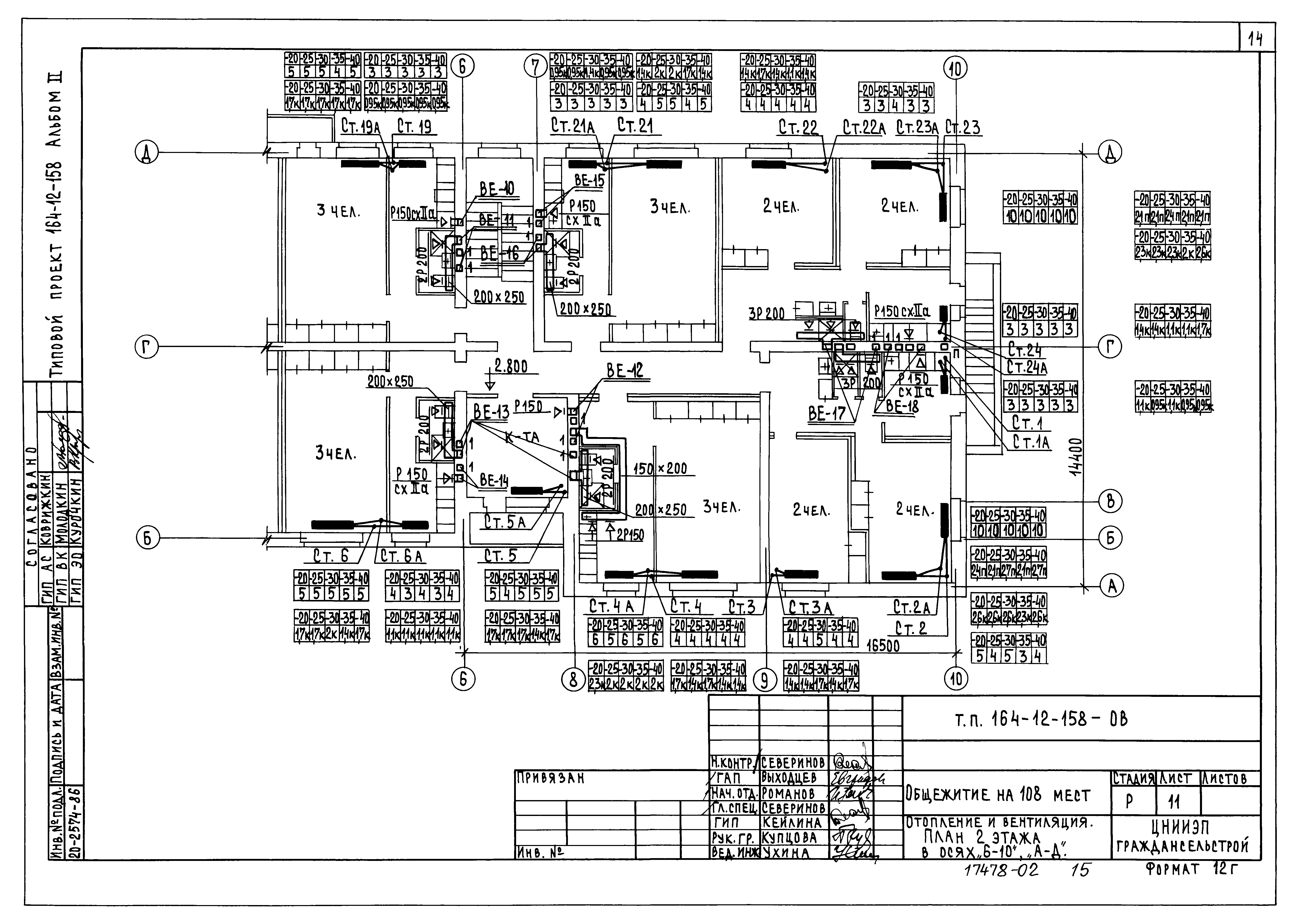 Типовой проект 164-12-158