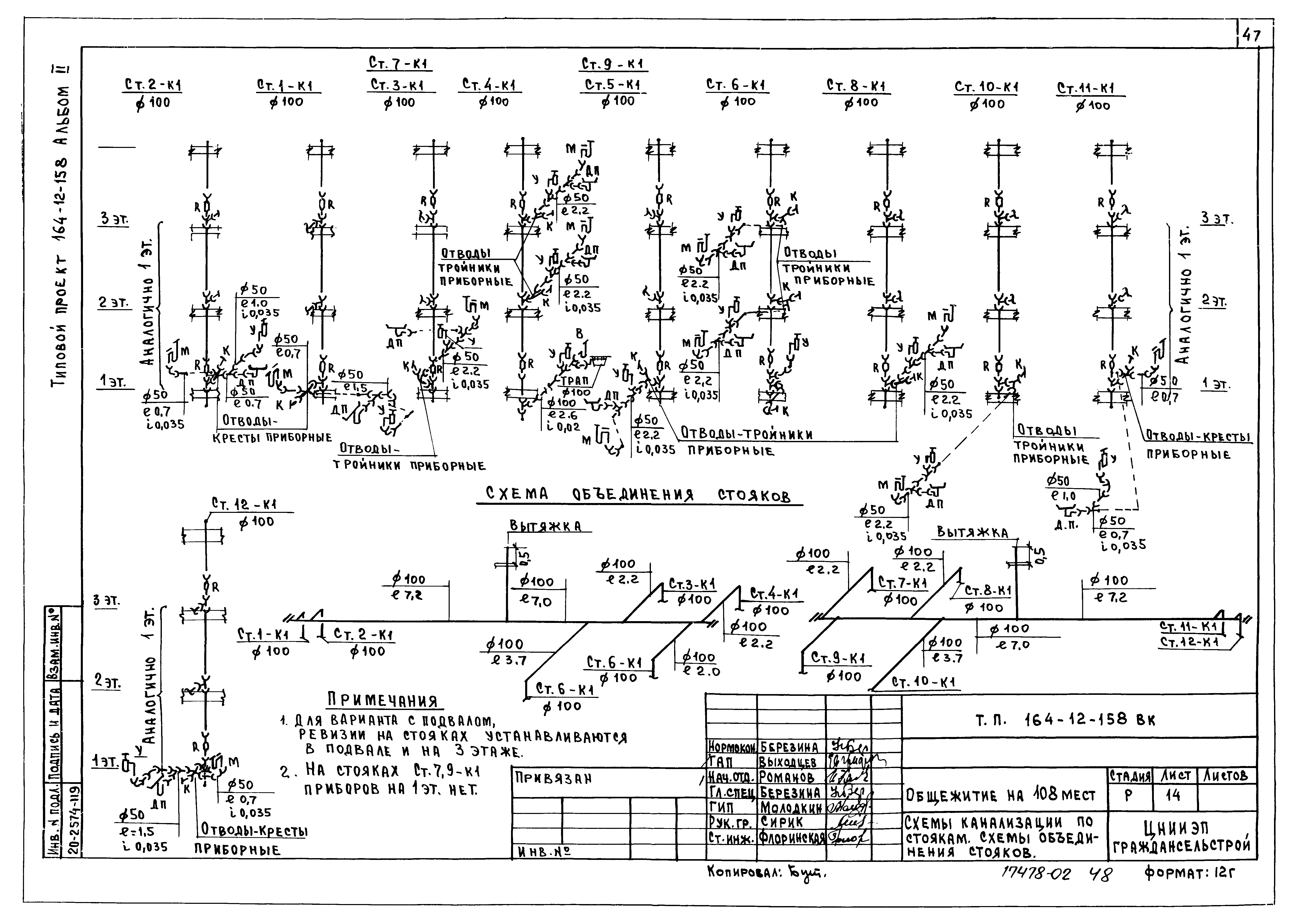 Типовой проект 164-12-158