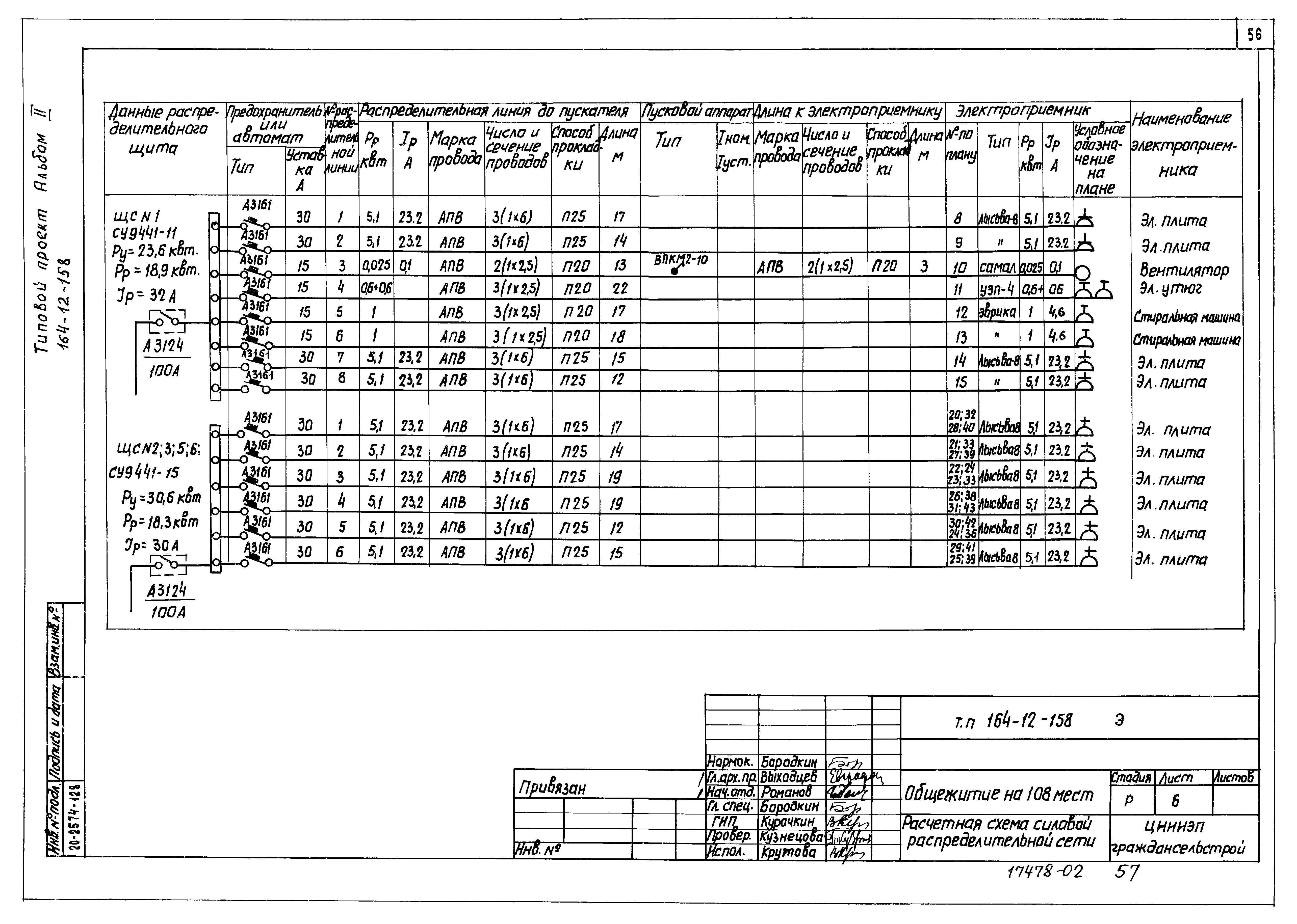 Типовой проект 164-12-158