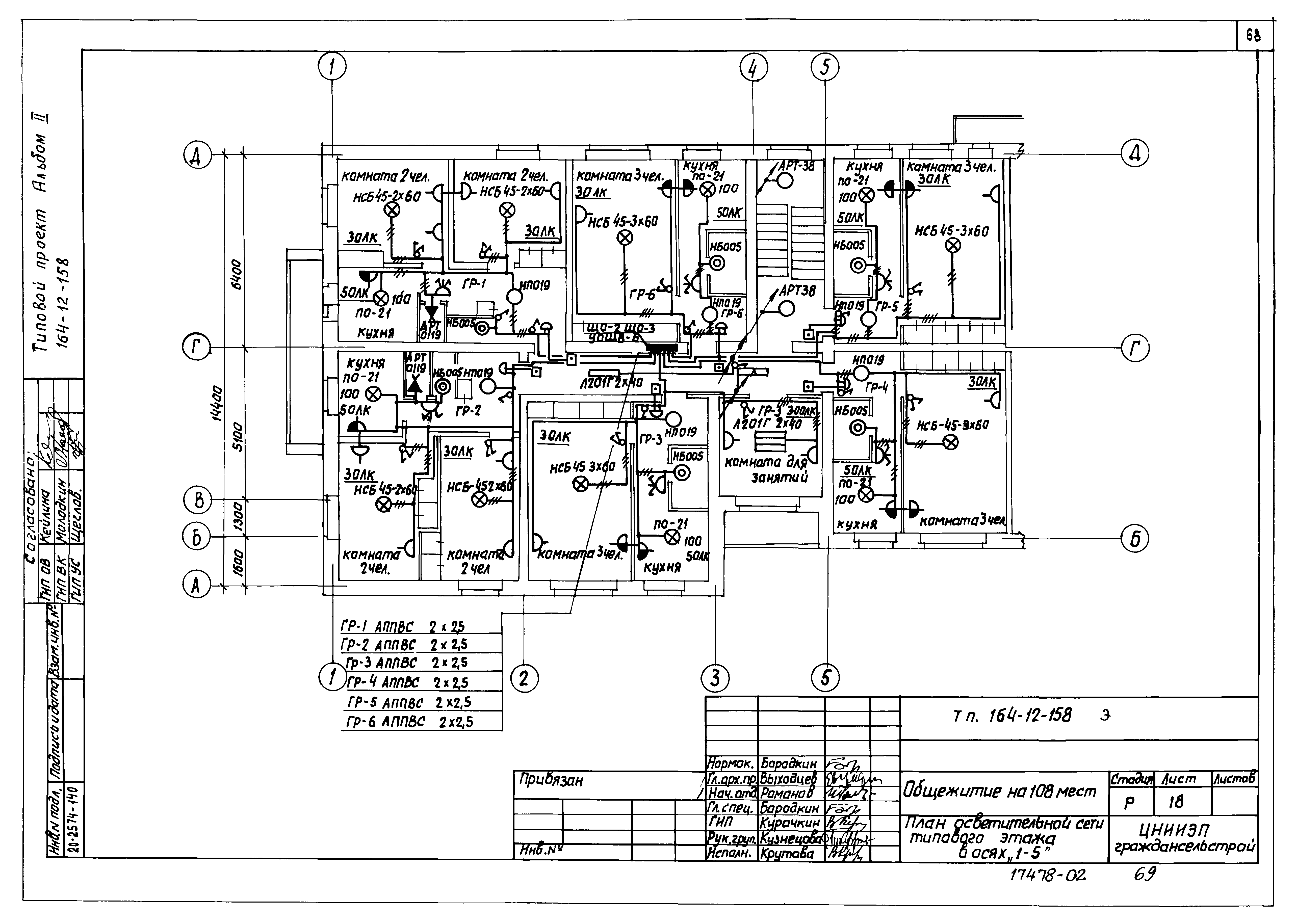 Типовой проект 164-12-158