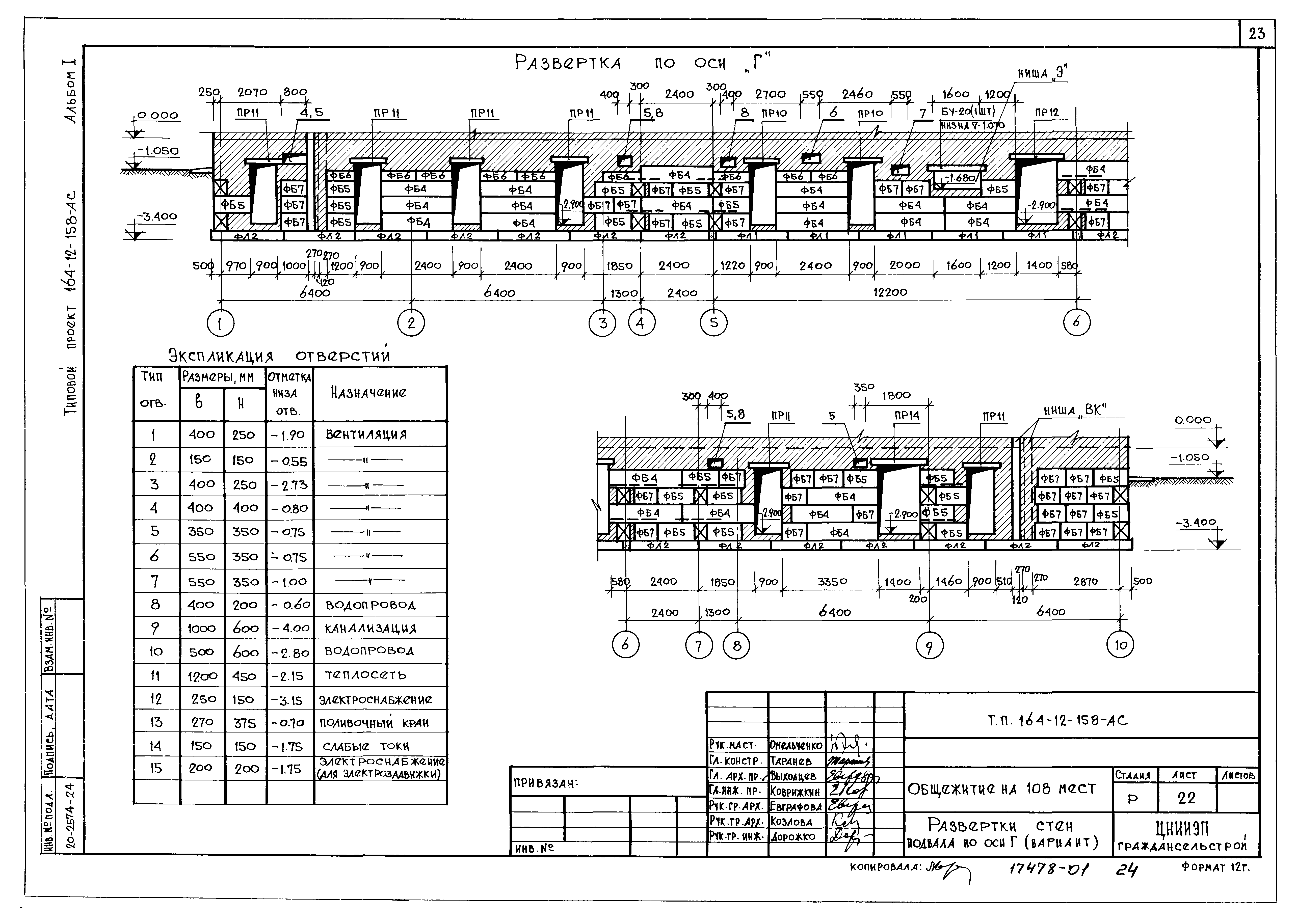 Типовой проект 164-12-158