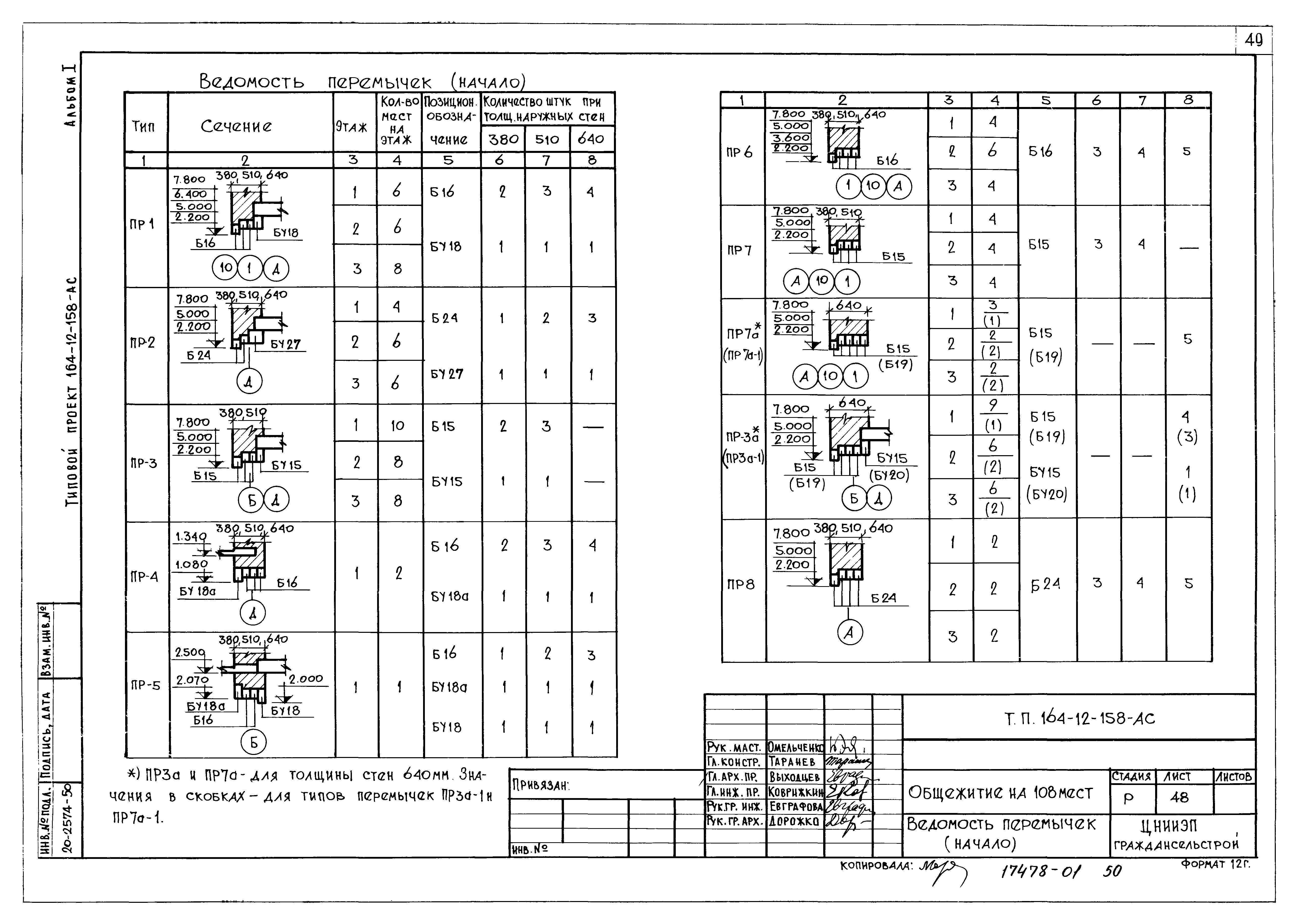 Типовой проект 164-12-158