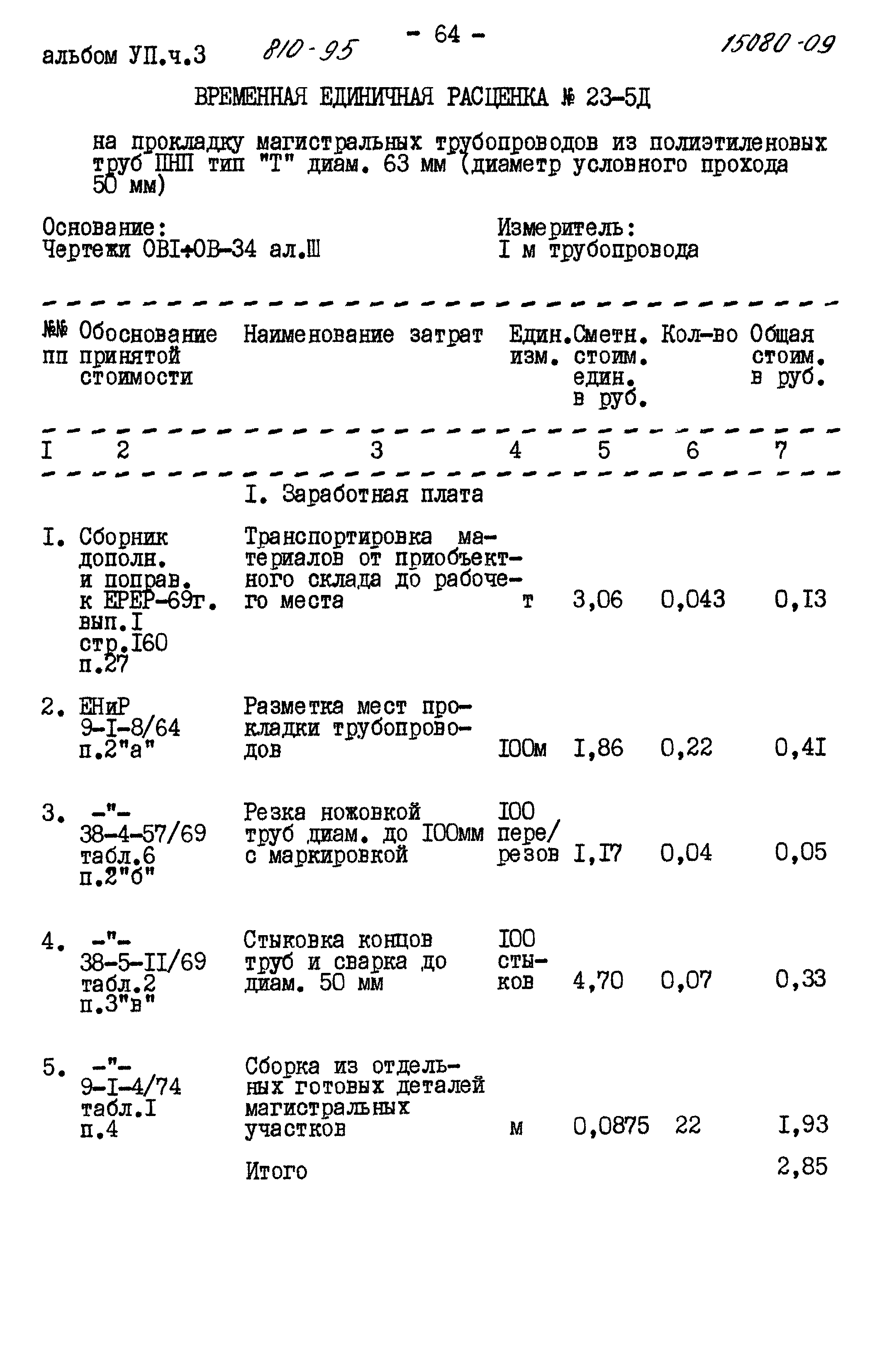 Типовой проект 810-95