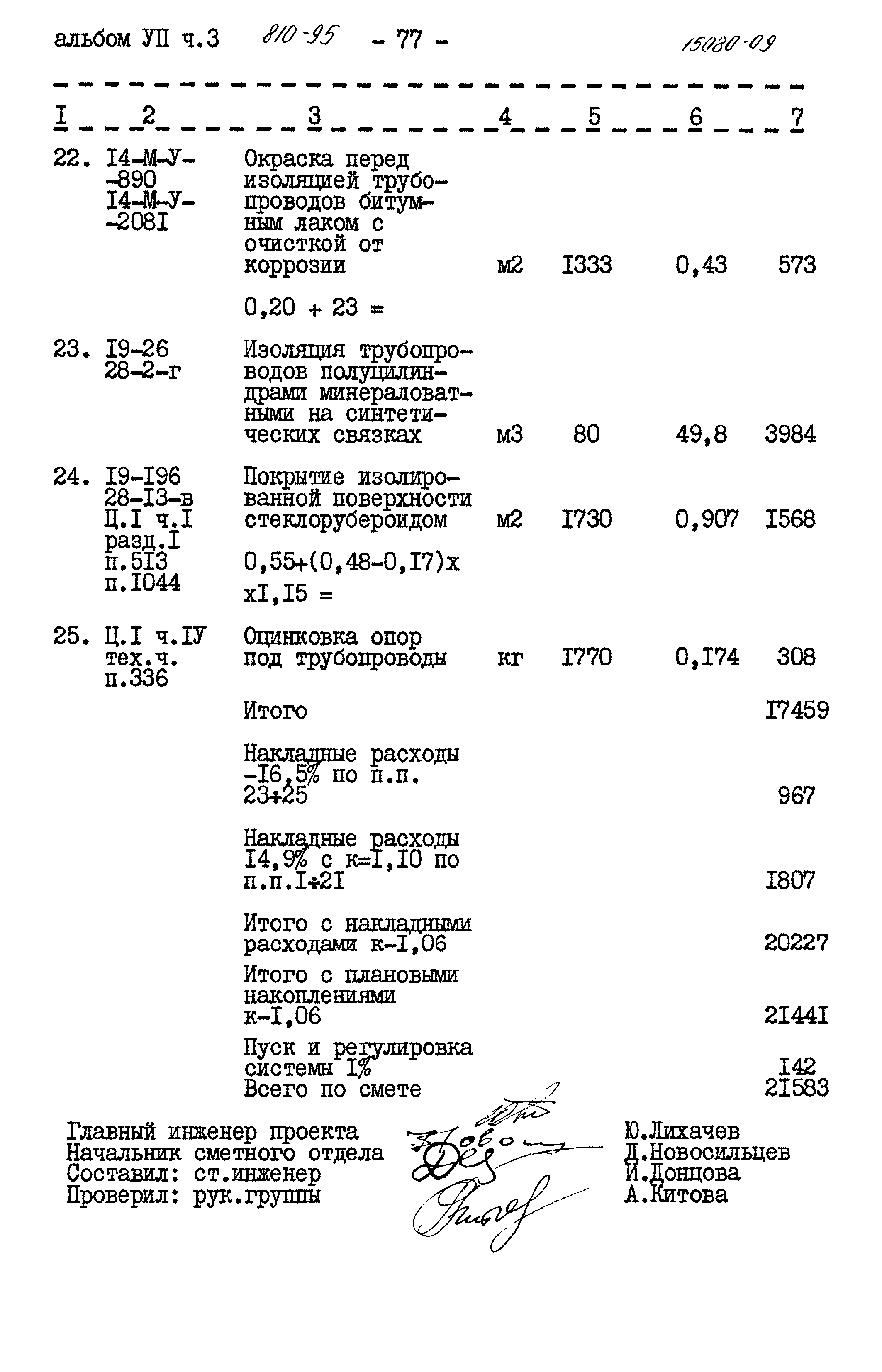 Типовой проект 810-95