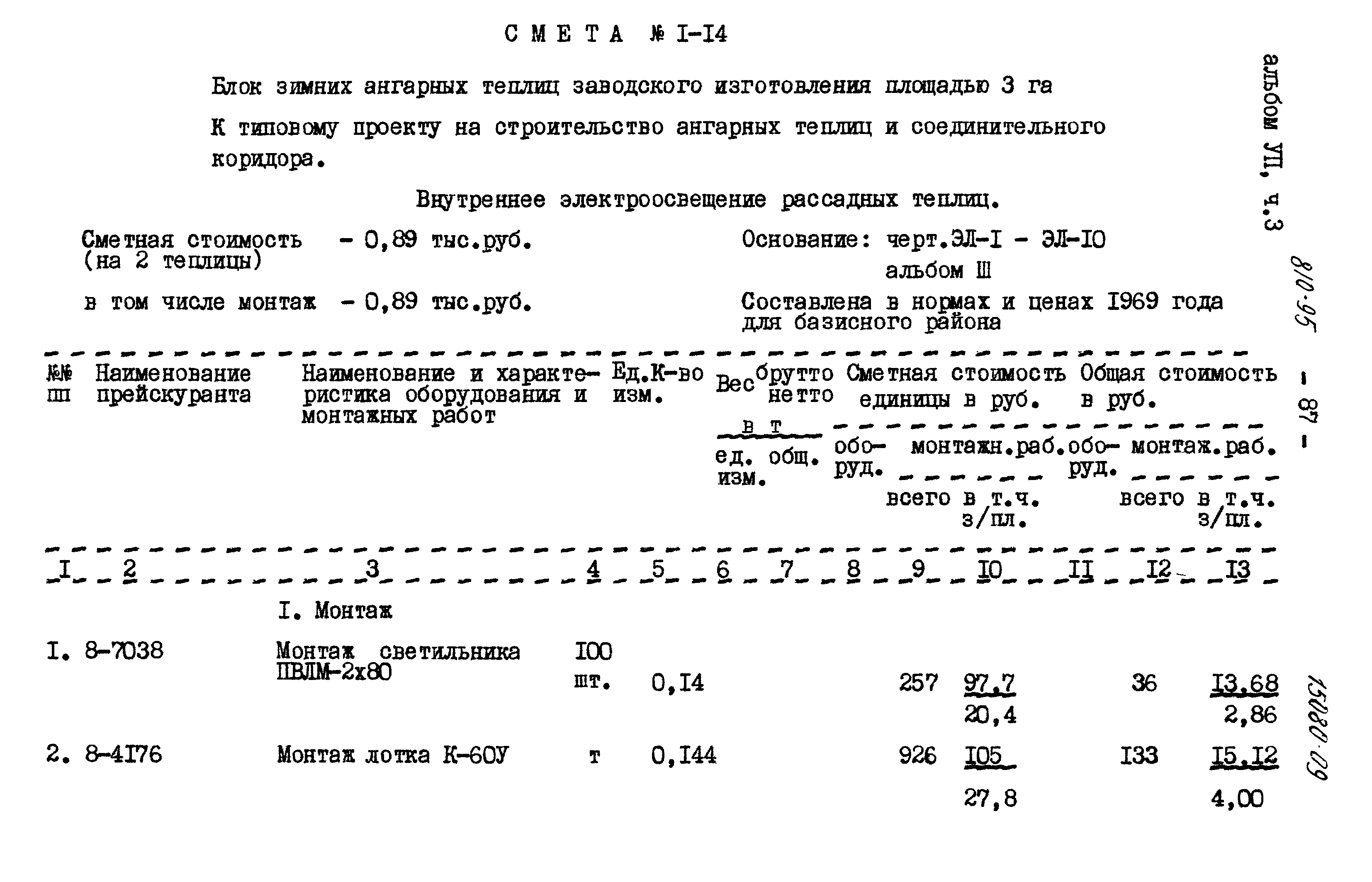 Типовой проект 810-95