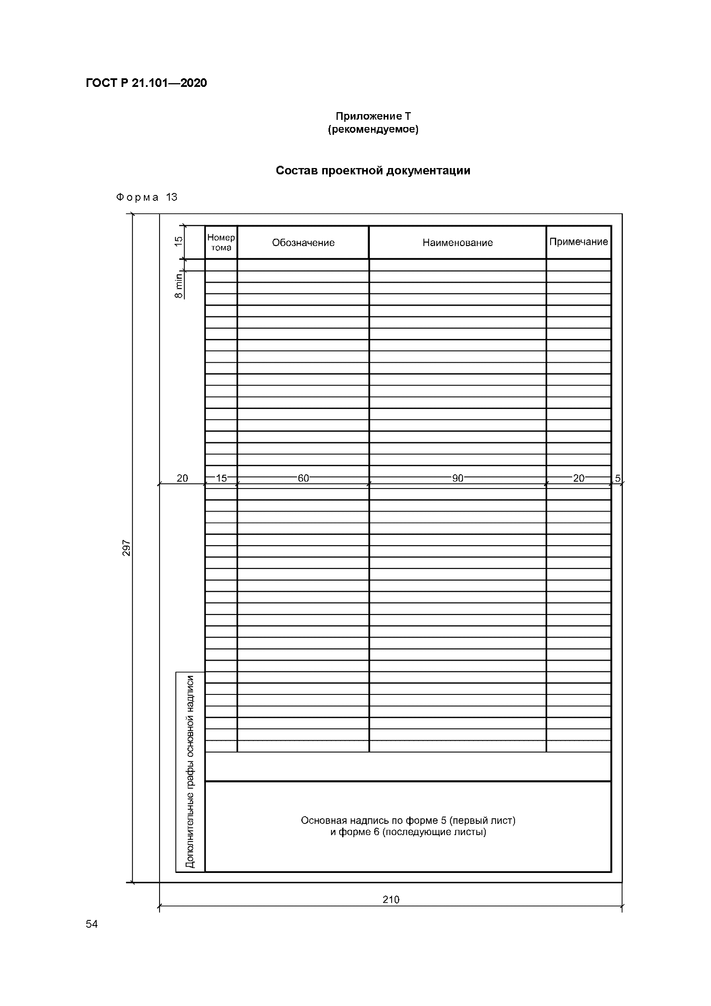 Скачать ГОСТ Р 21.101-2020 Система проектной документации для  строительства. Основные требования к проектной и рабочей документации