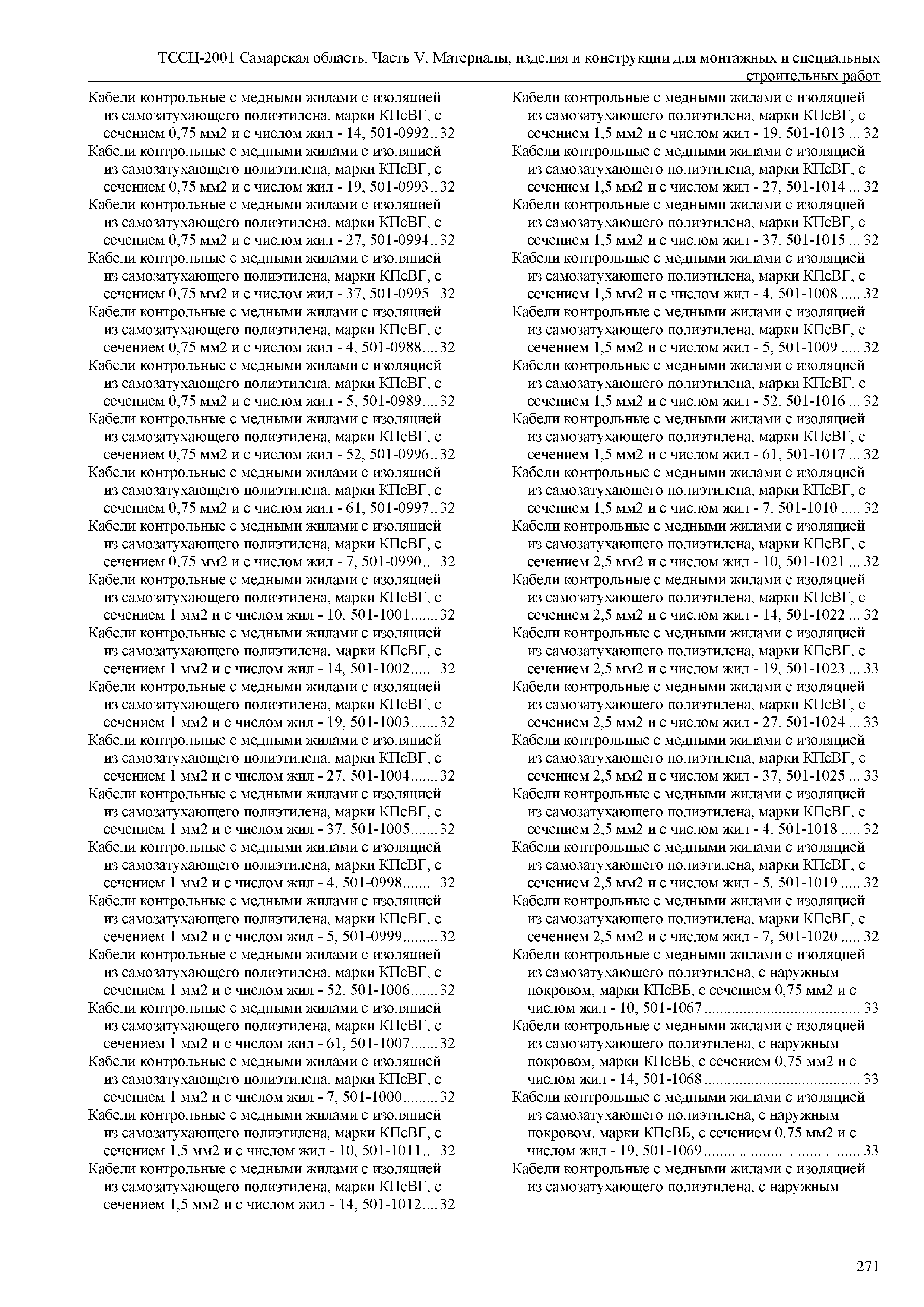 ТССЦ Самарская область 81-01-2001