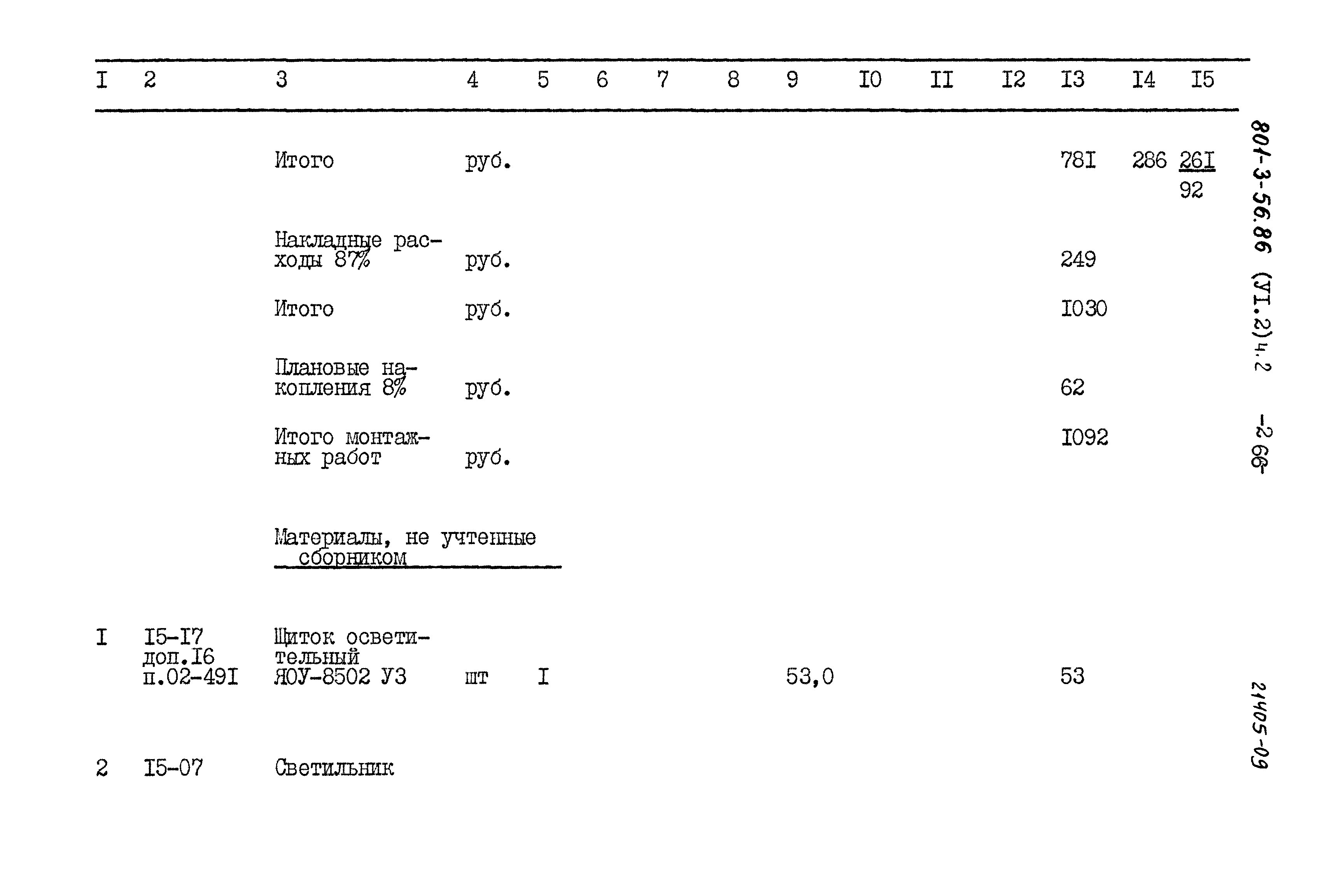 Типовой проект 801-3-56.86