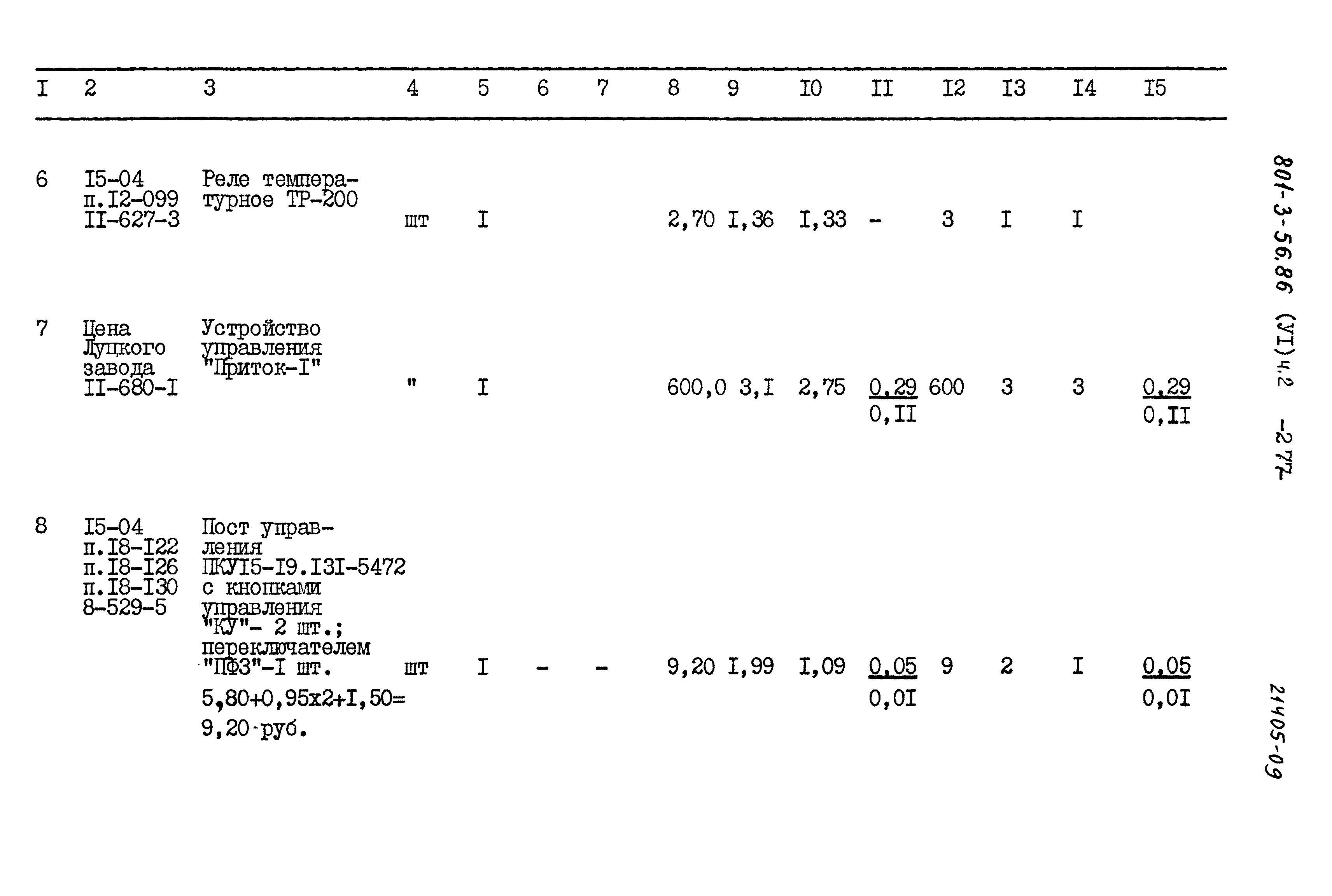 Типовой проект 801-3-56.86