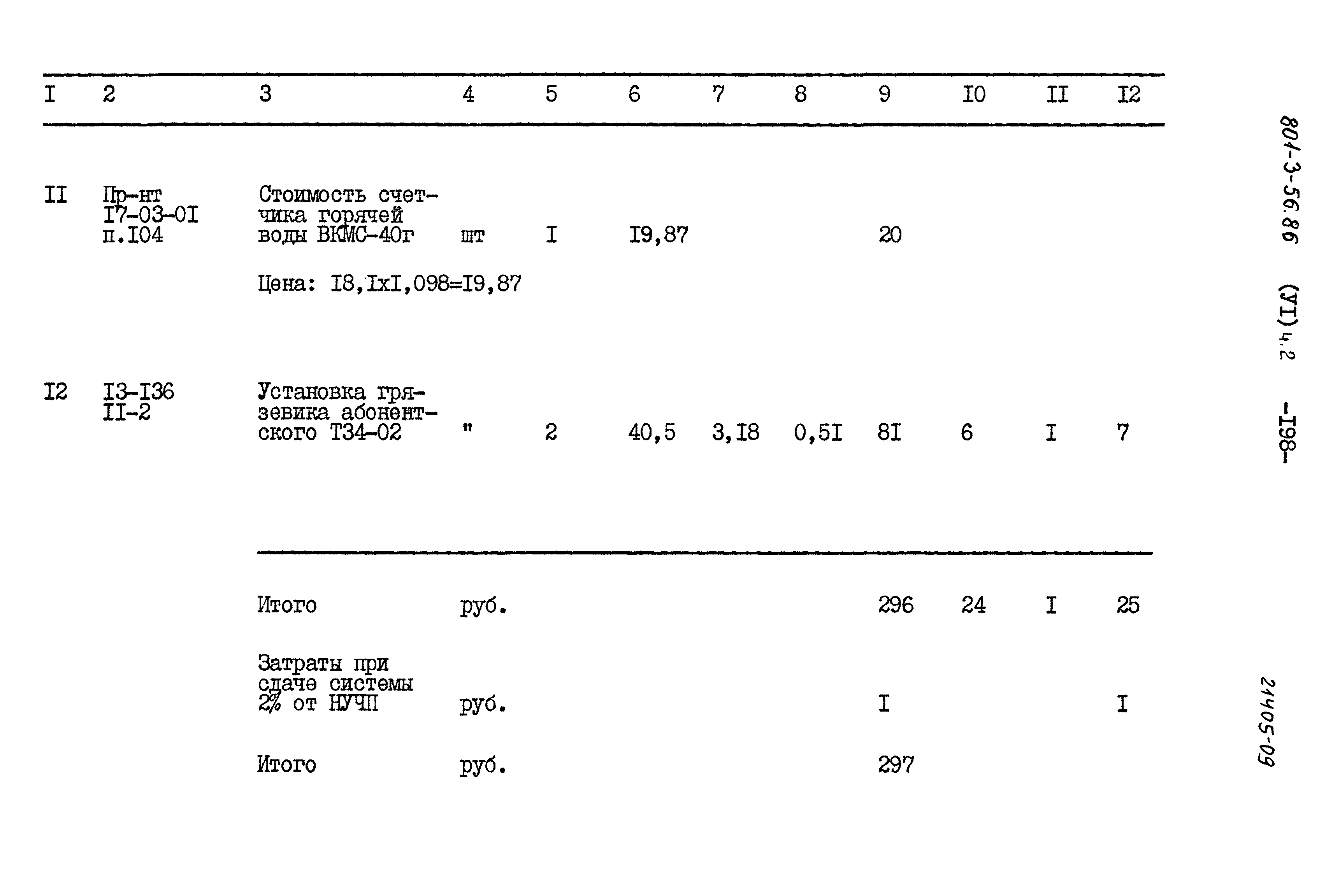 Типовой проект 801-3-56.86