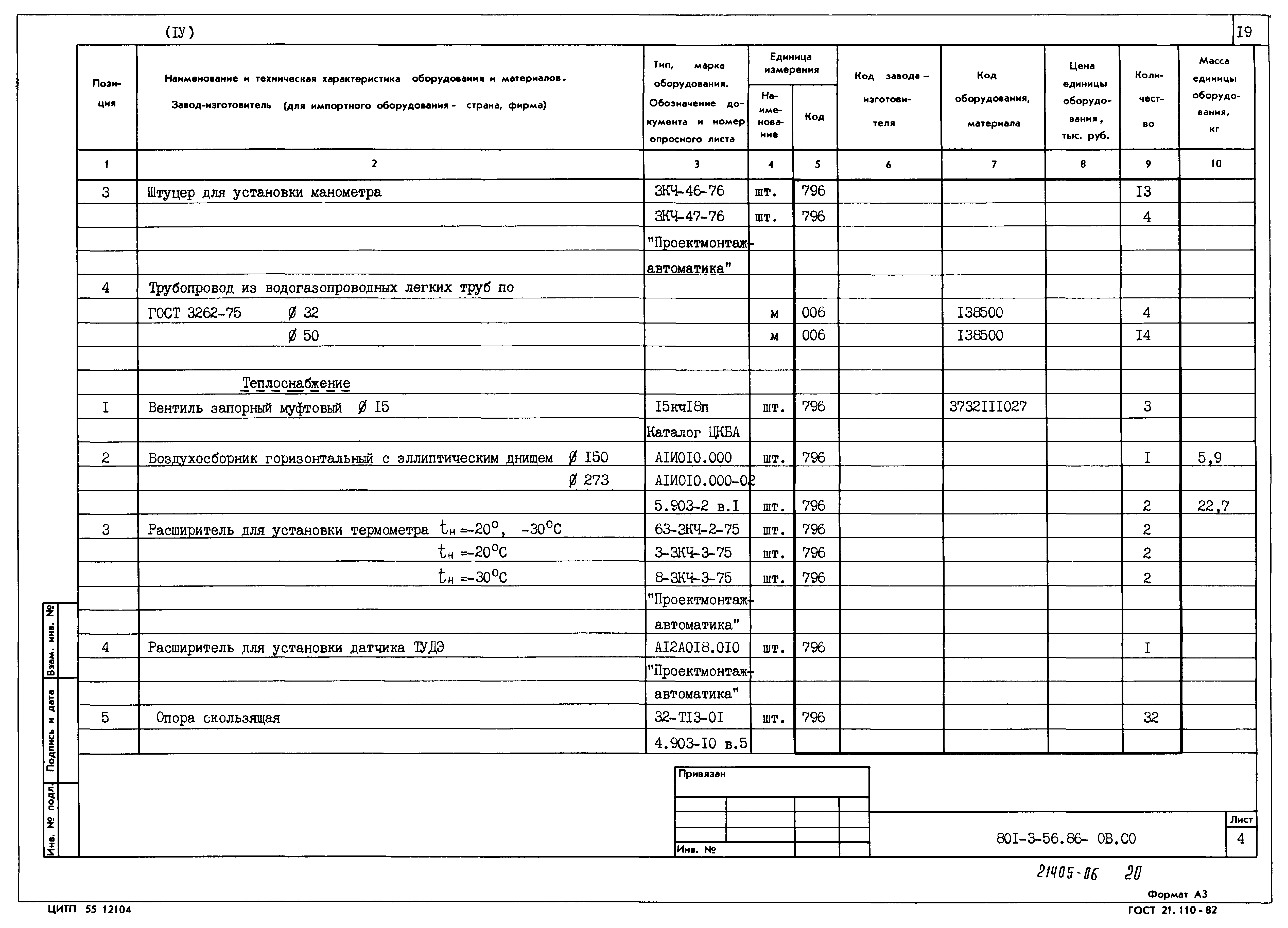 Типовой проект 801-3-56.86