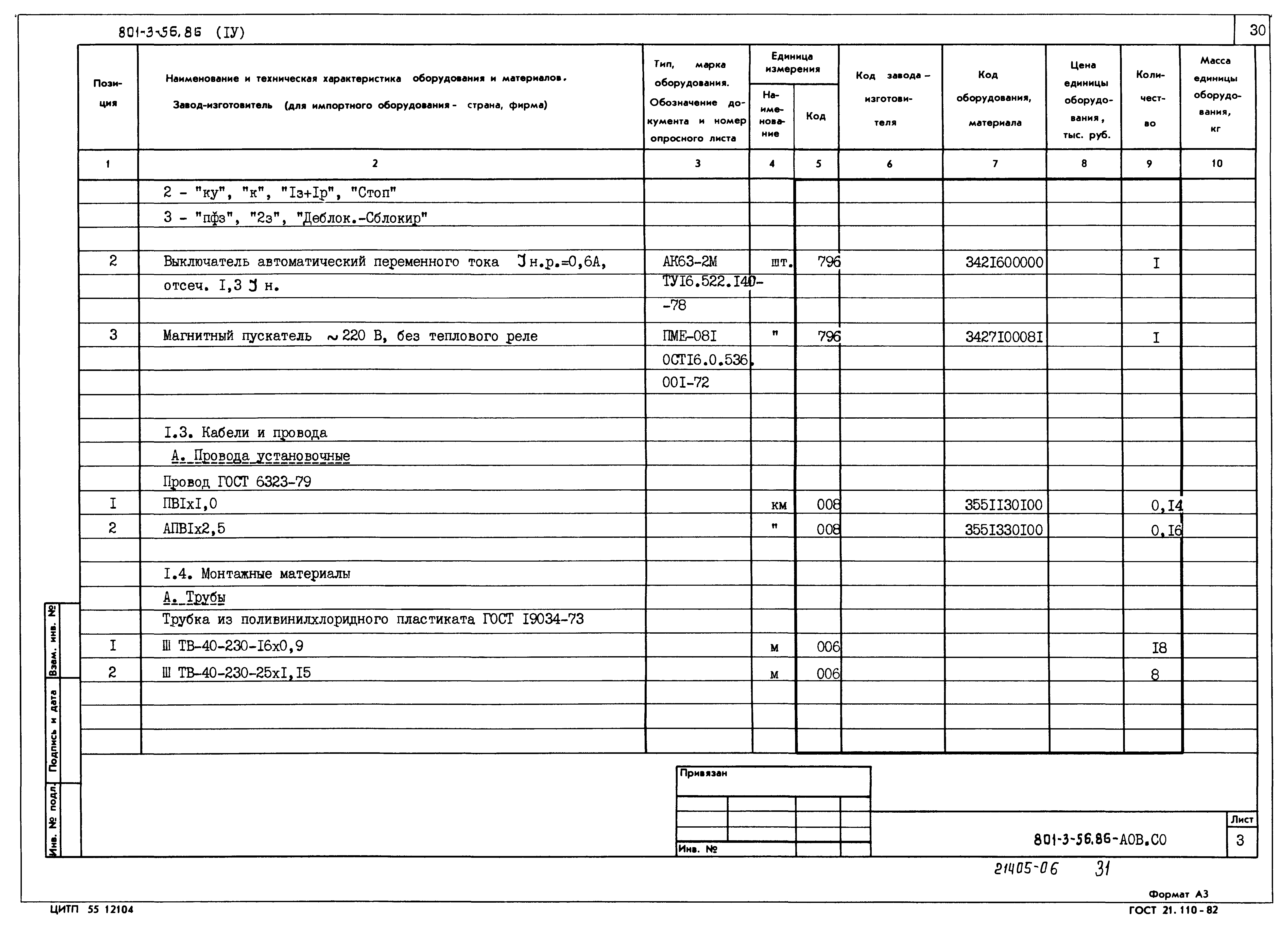 Типовой проект 801-3-56.86
