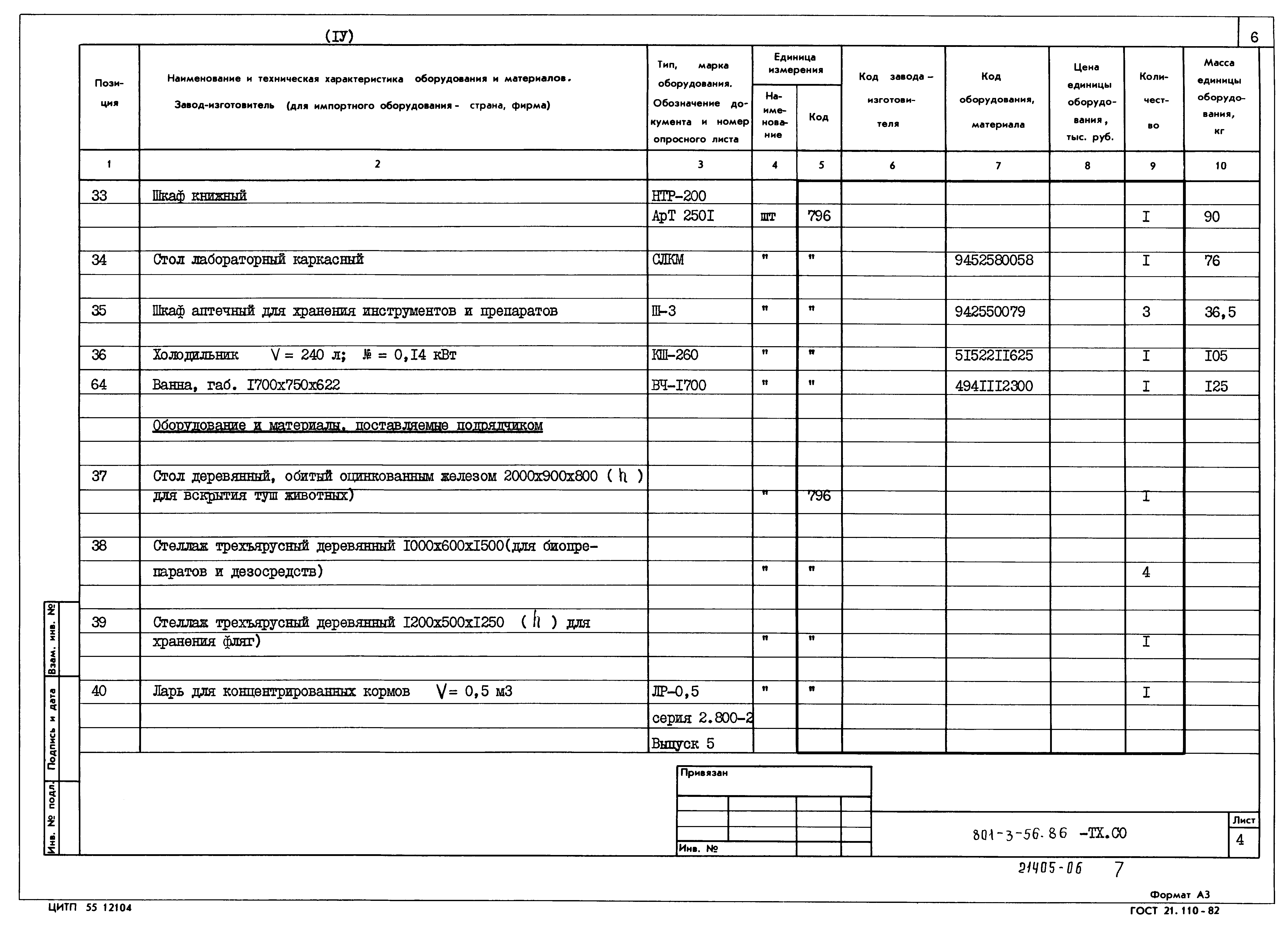 Типовой проект 801-3-56.86