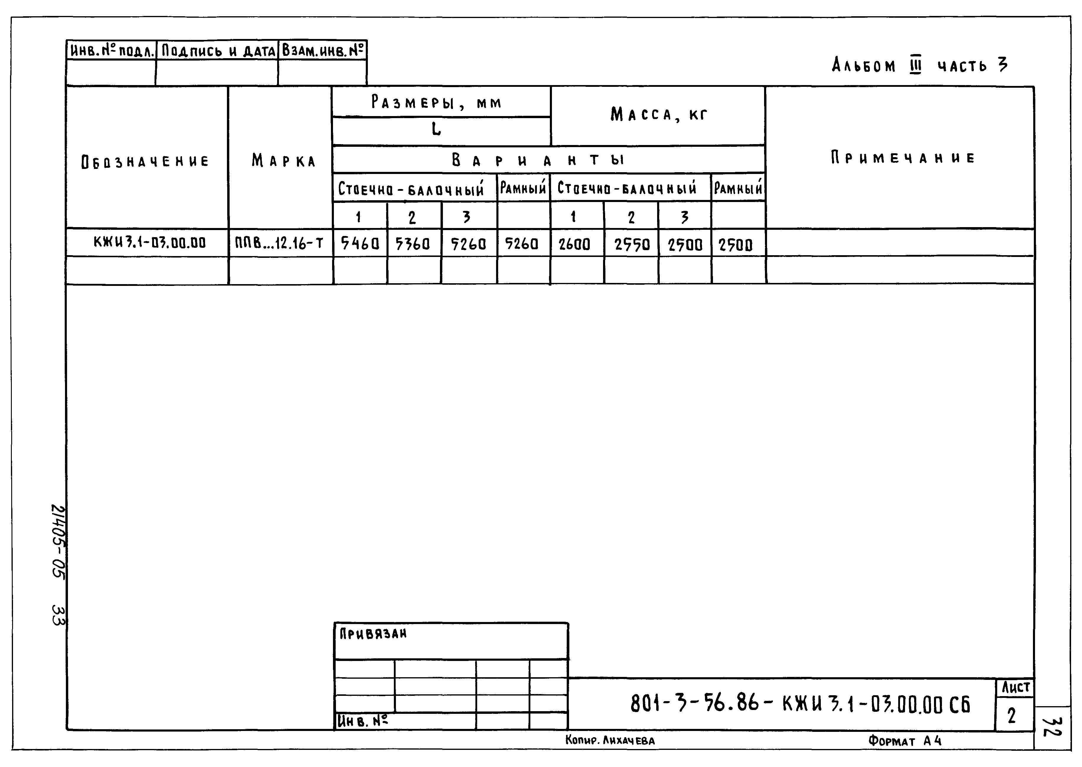 Типовой проект 801-3-56.86