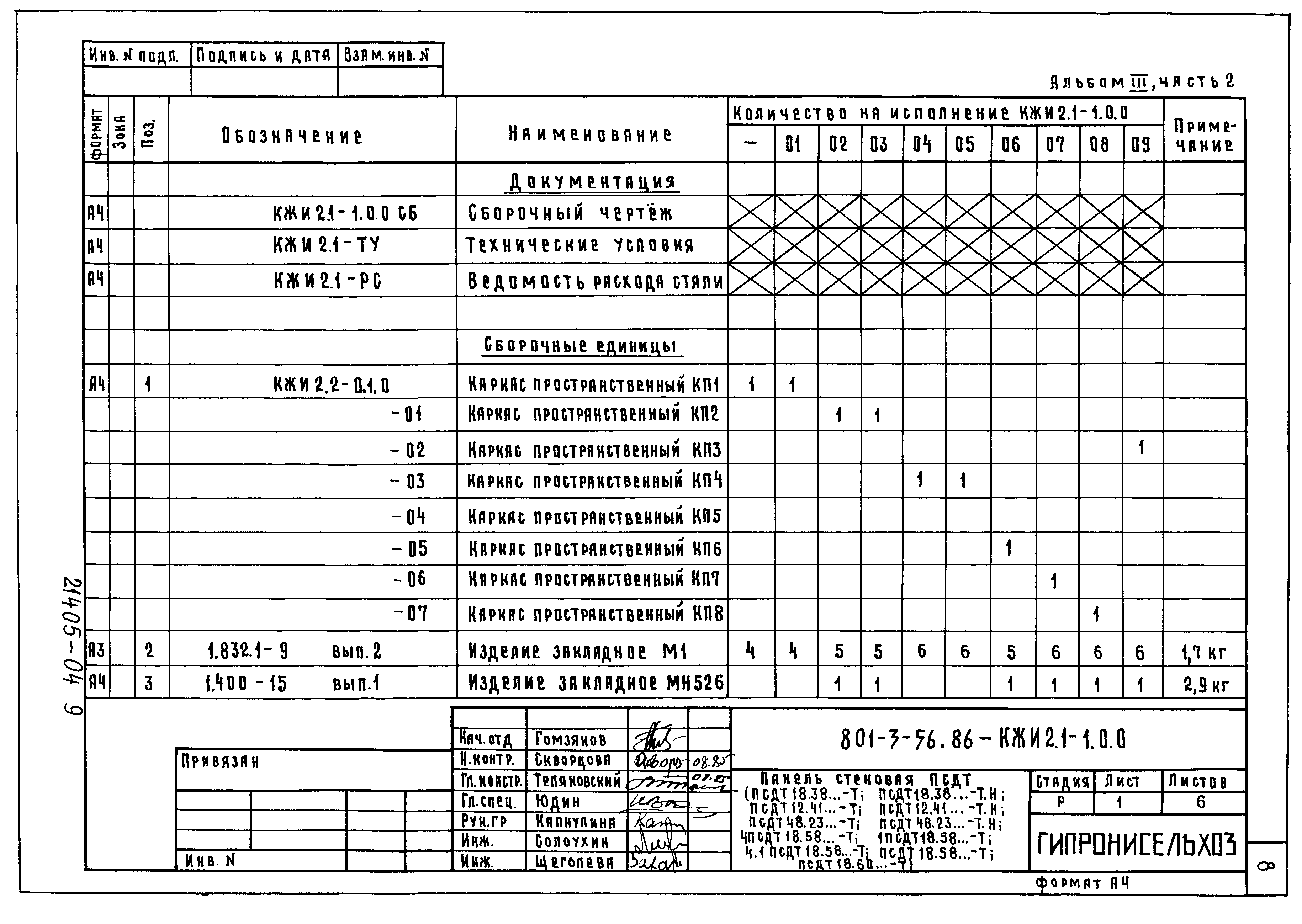 Типовой проект 801-3-56.86