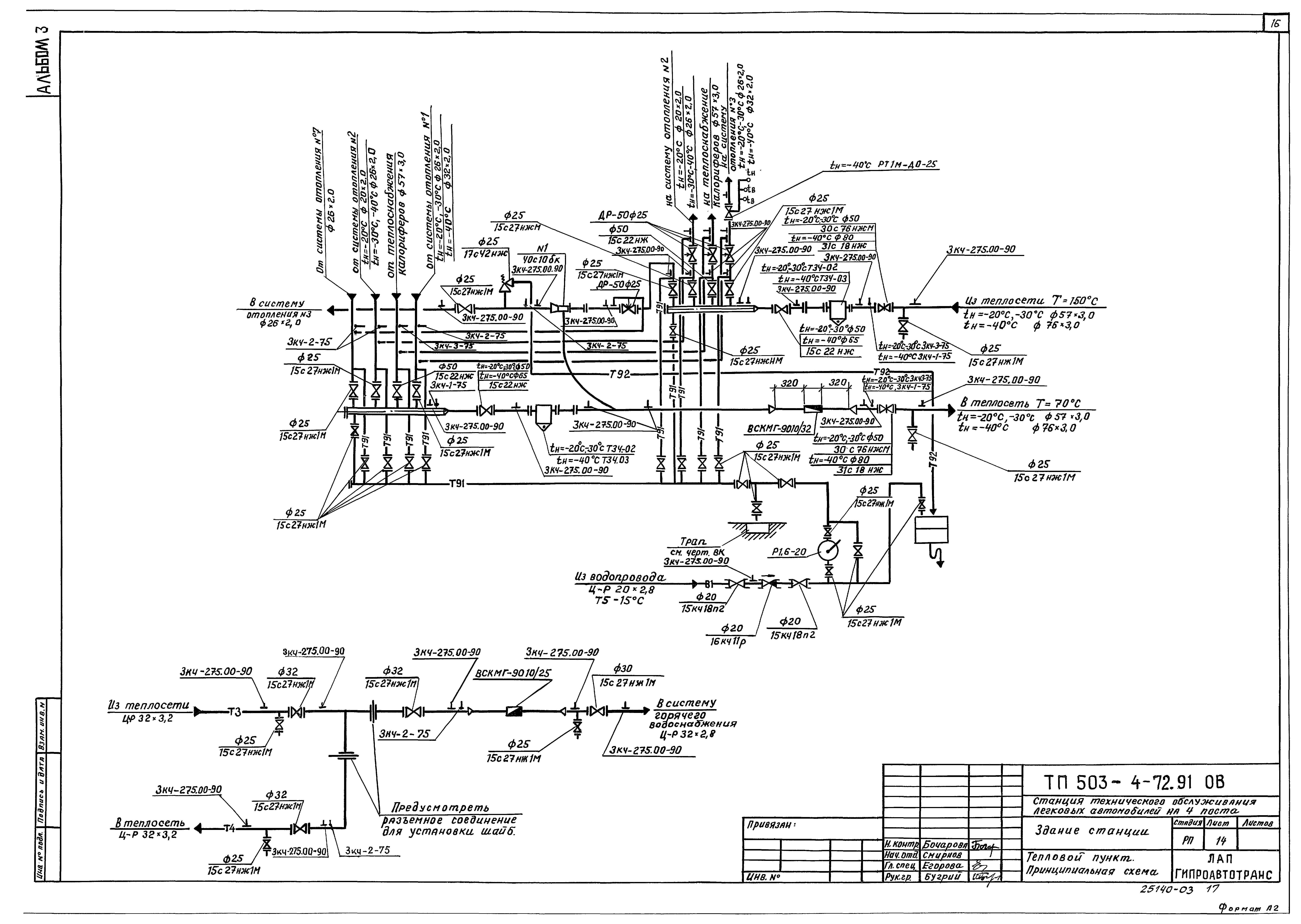 Типовой проект 503-4-72.91