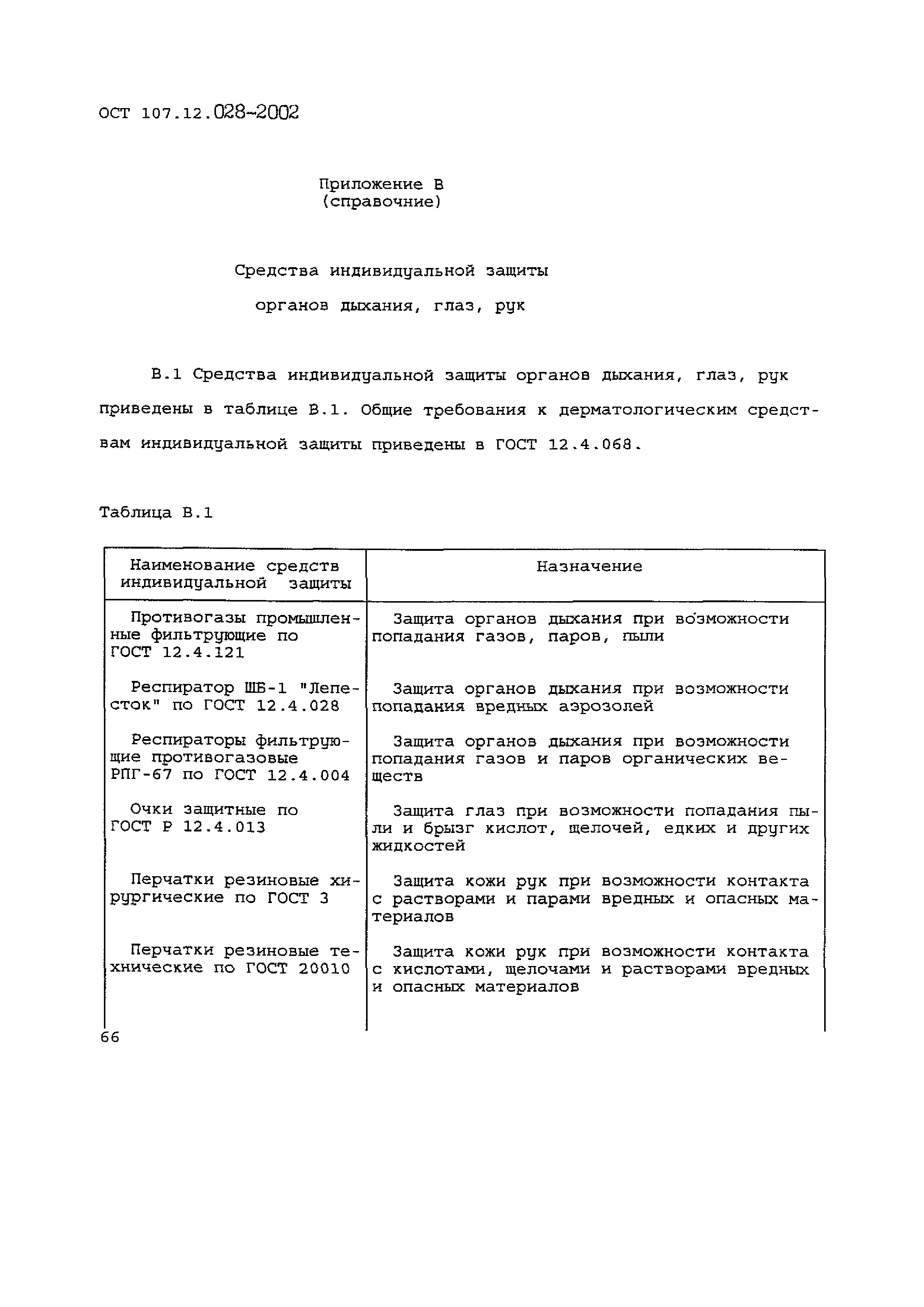 ОСТ 107.12.028-2002