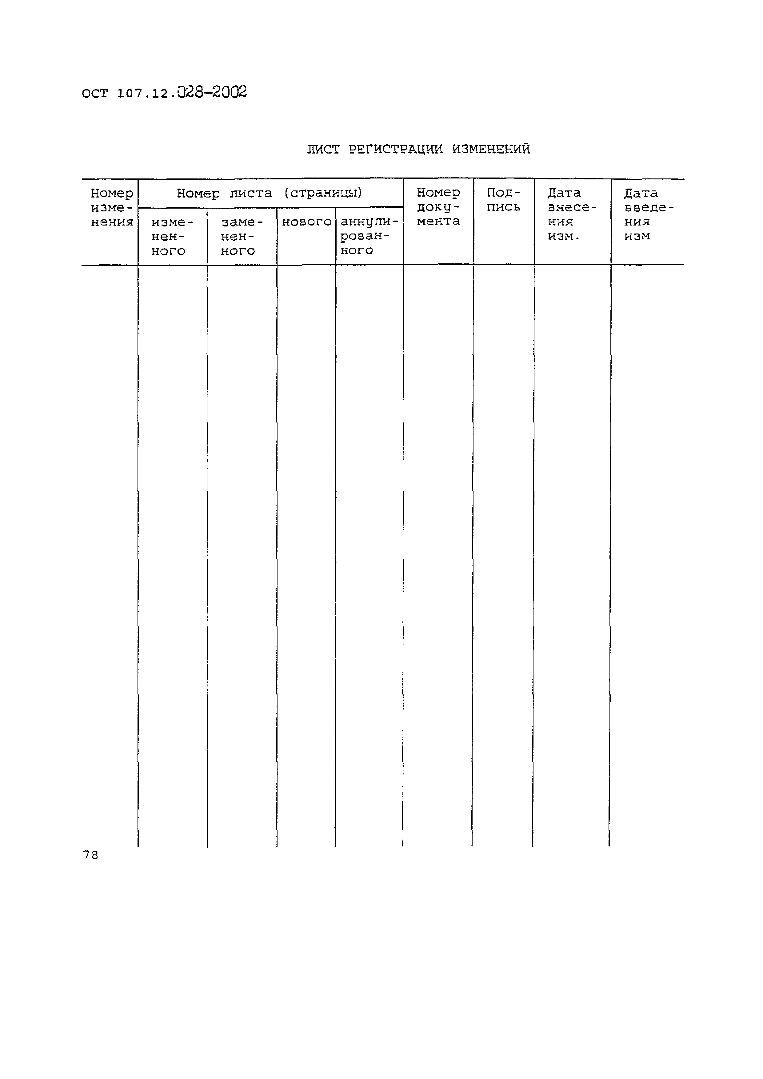 ОСТ 107.12.028-2002