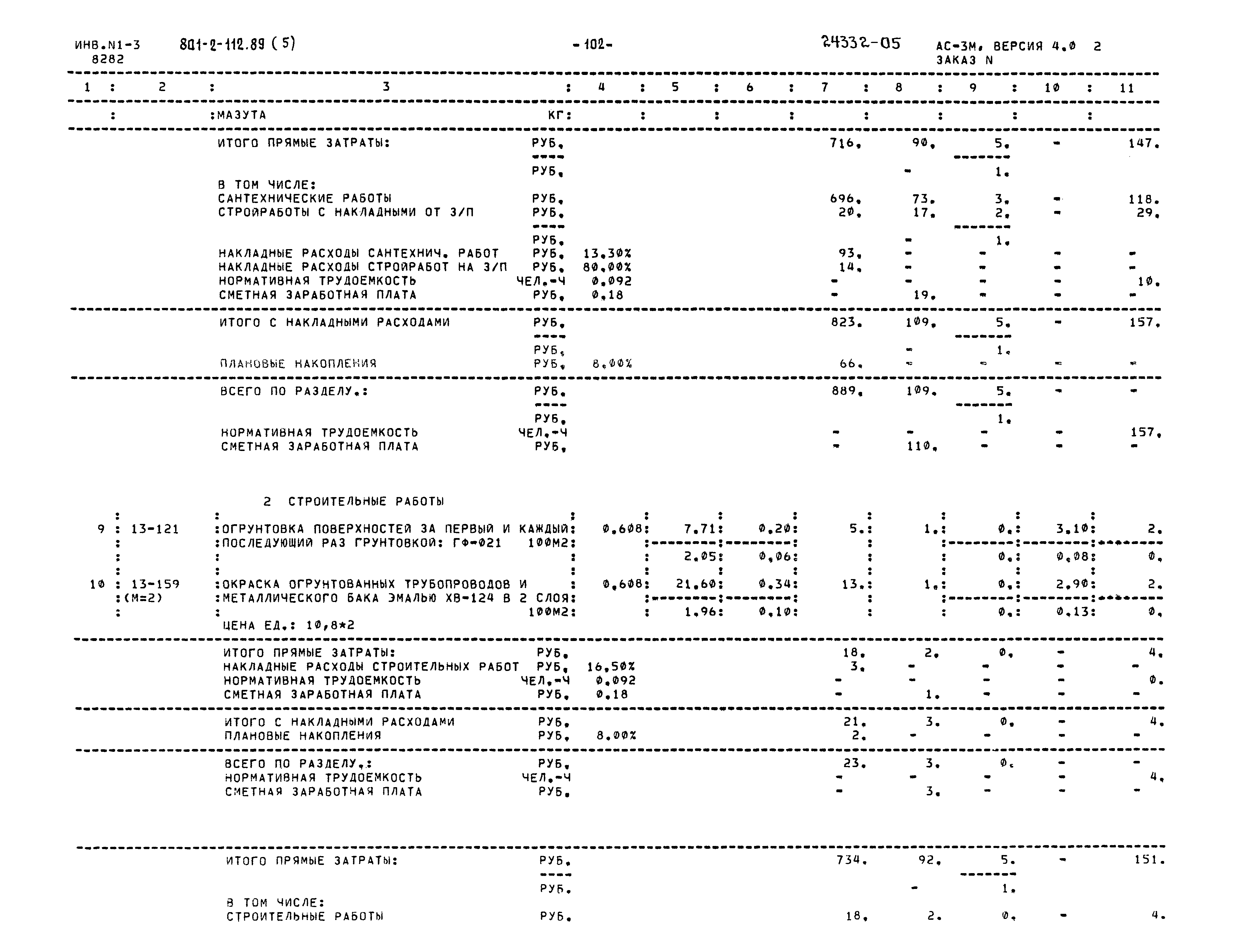 Типовой проект 801-2-112.89