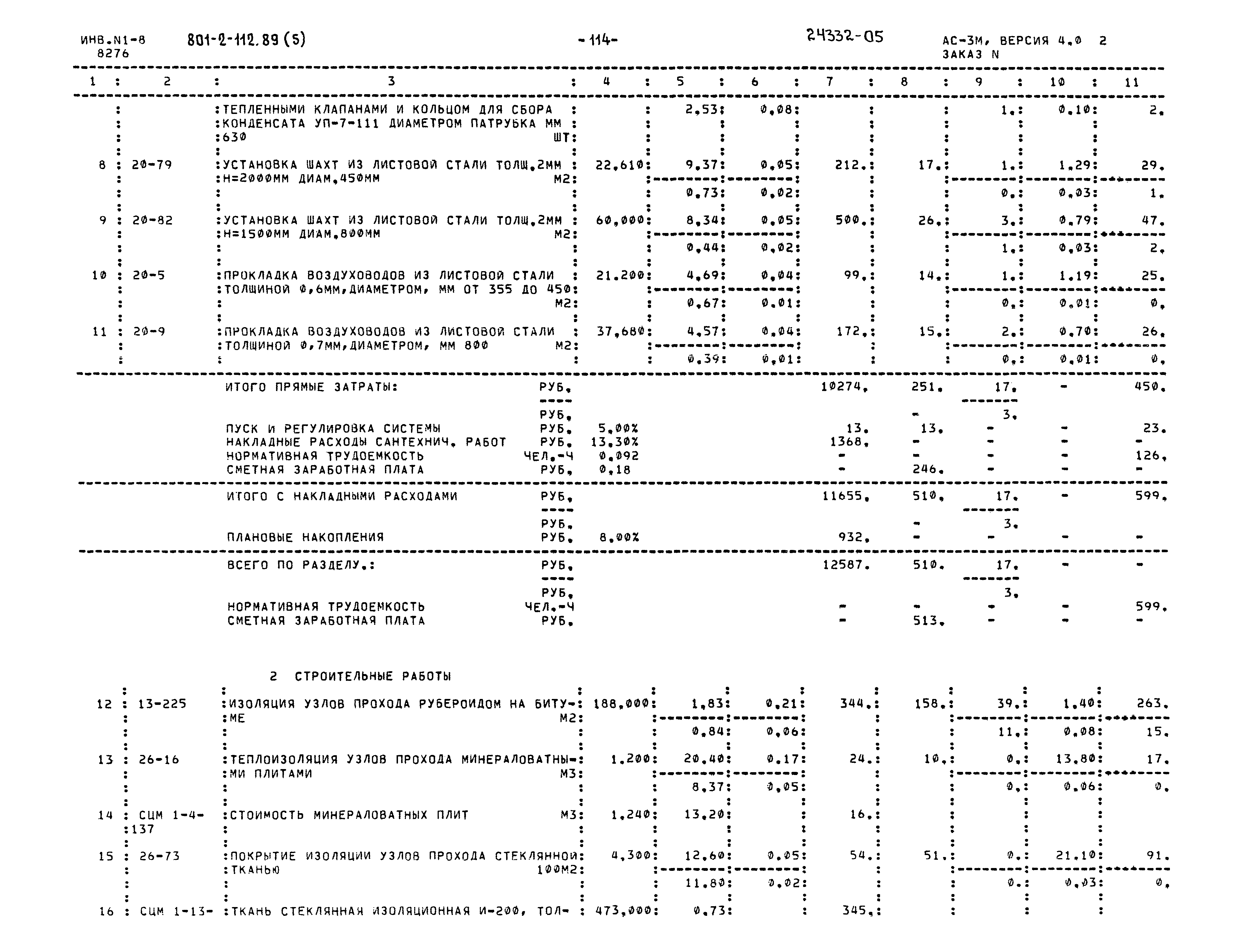 Типовой проект 801-2-112.89