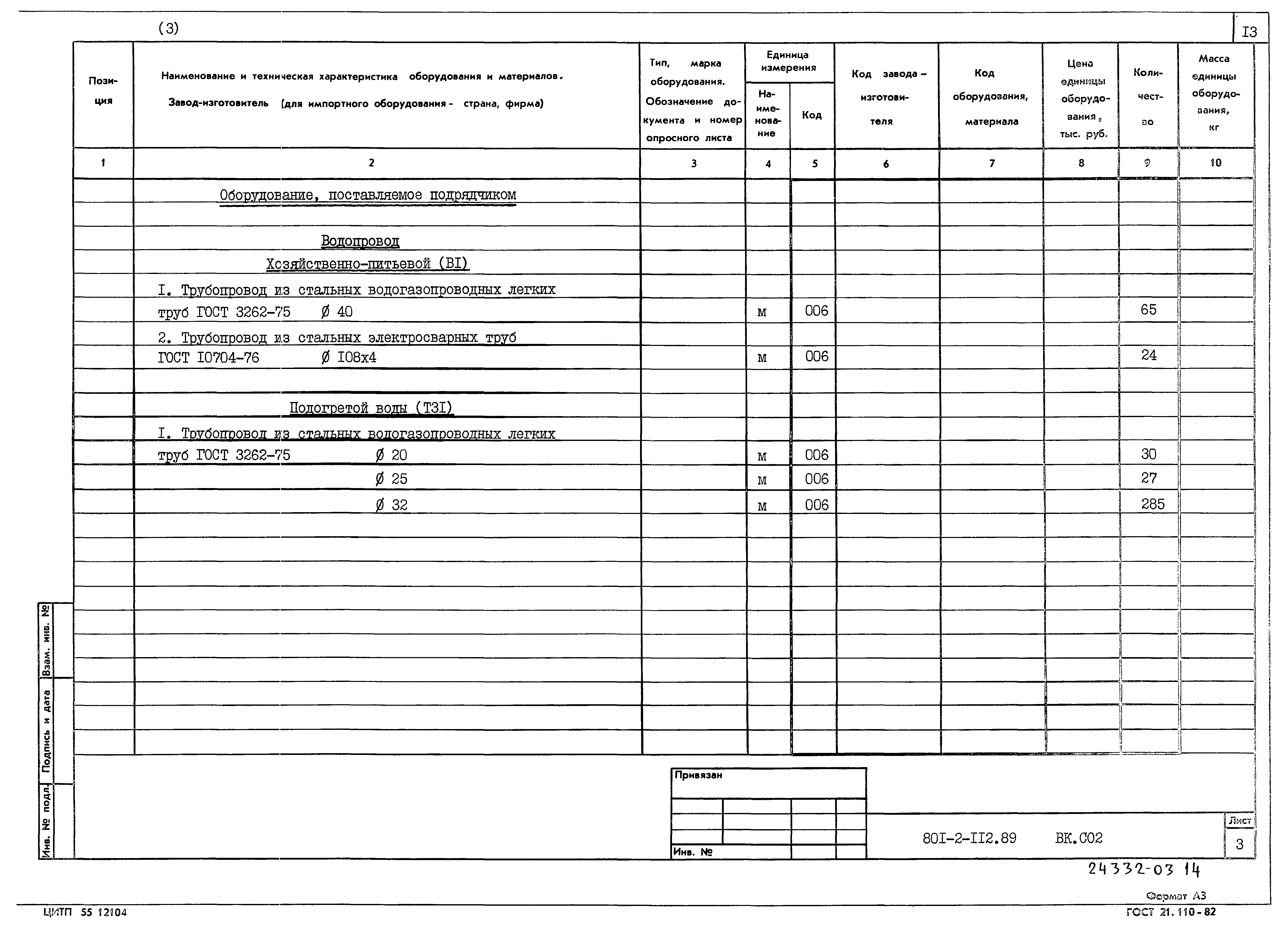 Типовой проект 801-2-112.89