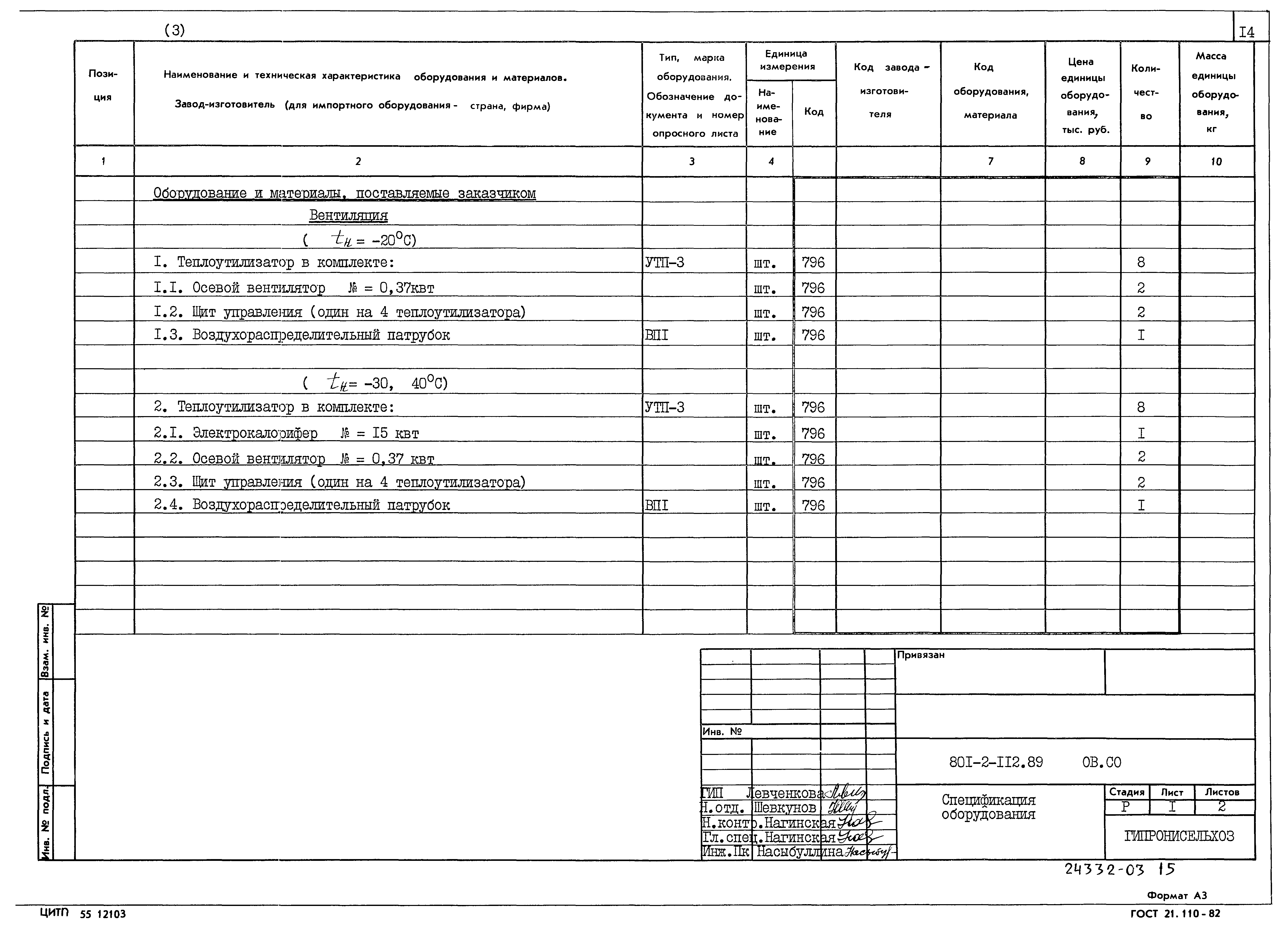 Типовой проект 801-2-112.89