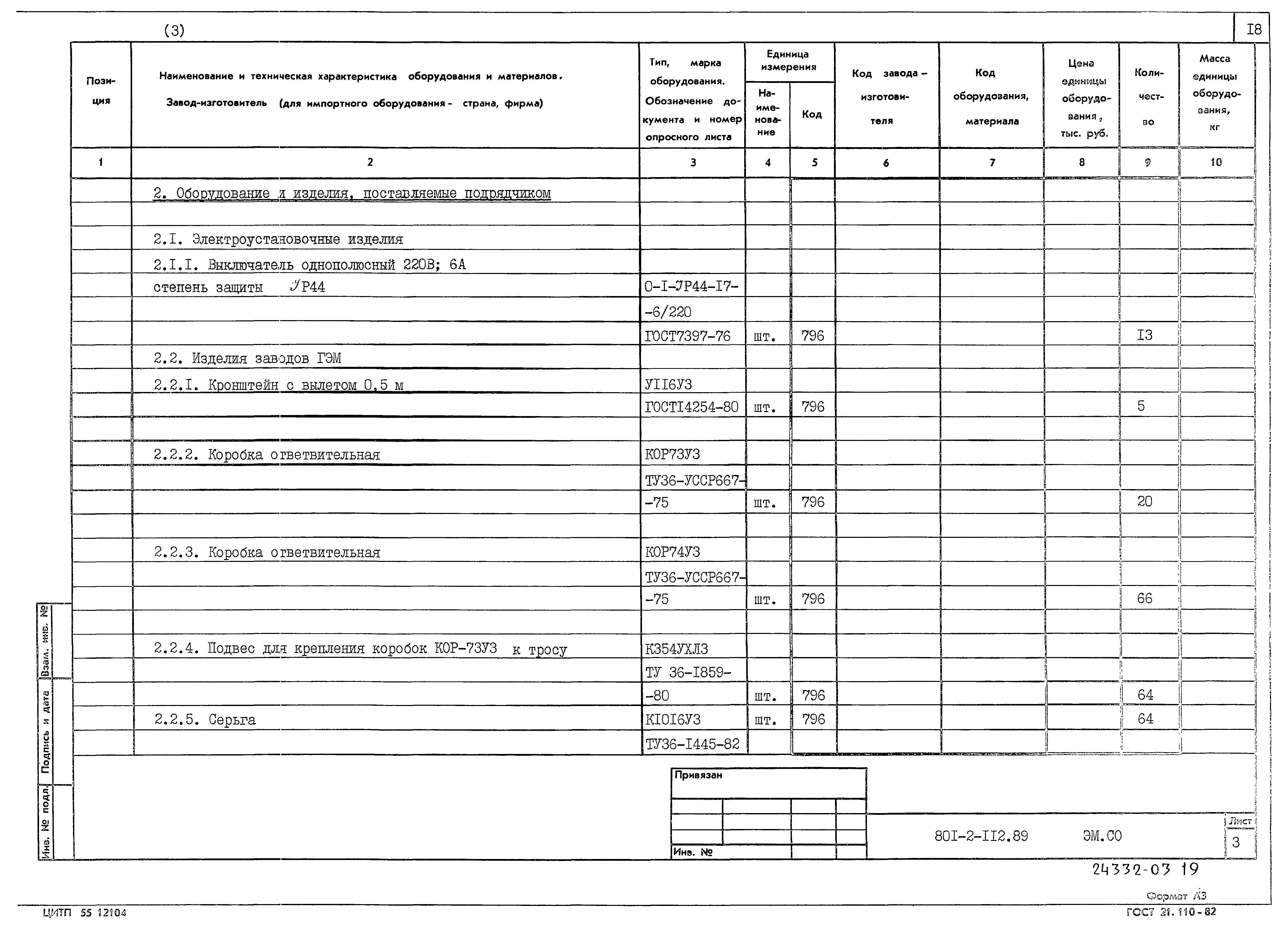 Типовой проект 801-2-112.89