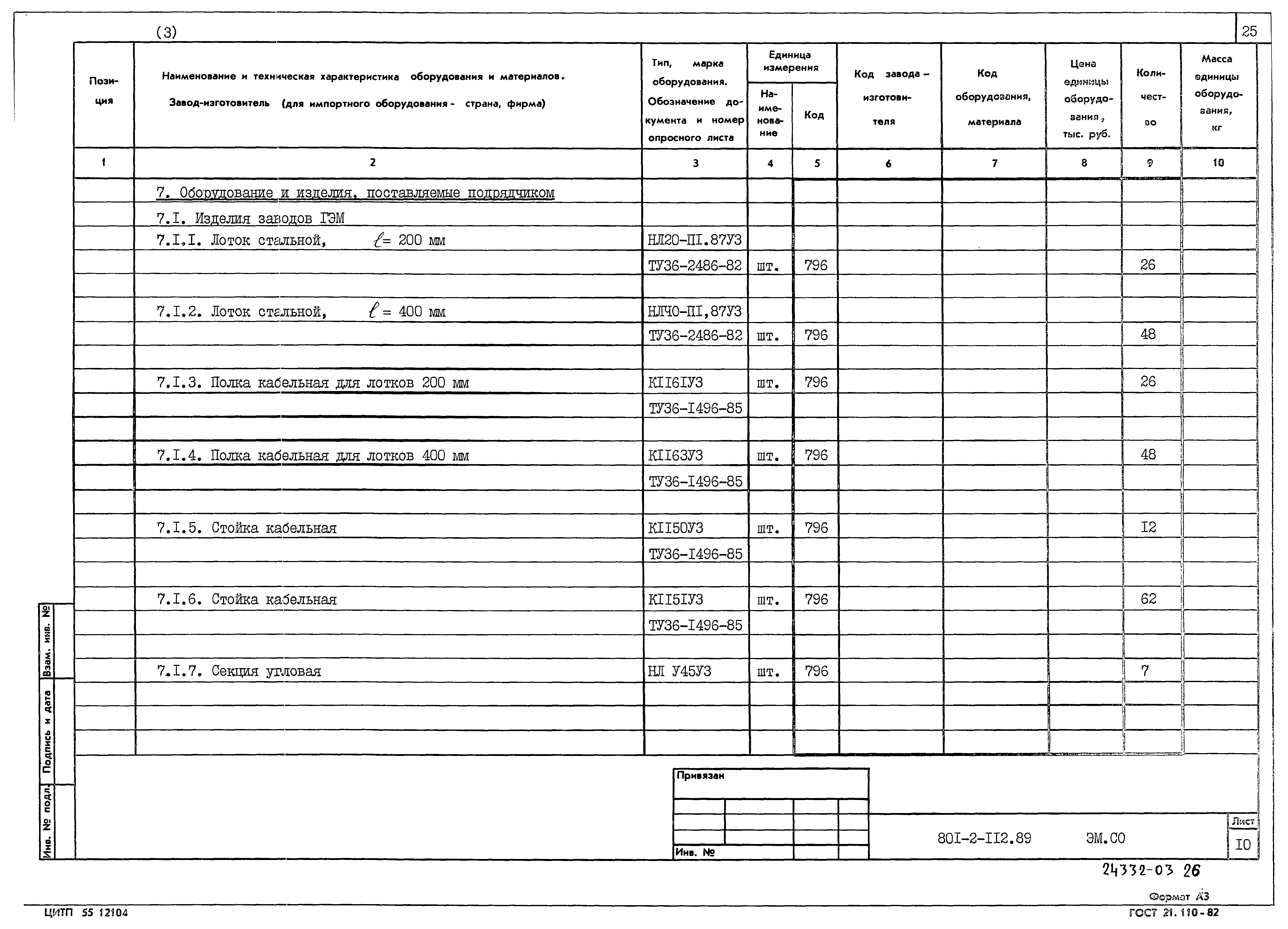 Типовой проект 801-2-112.89