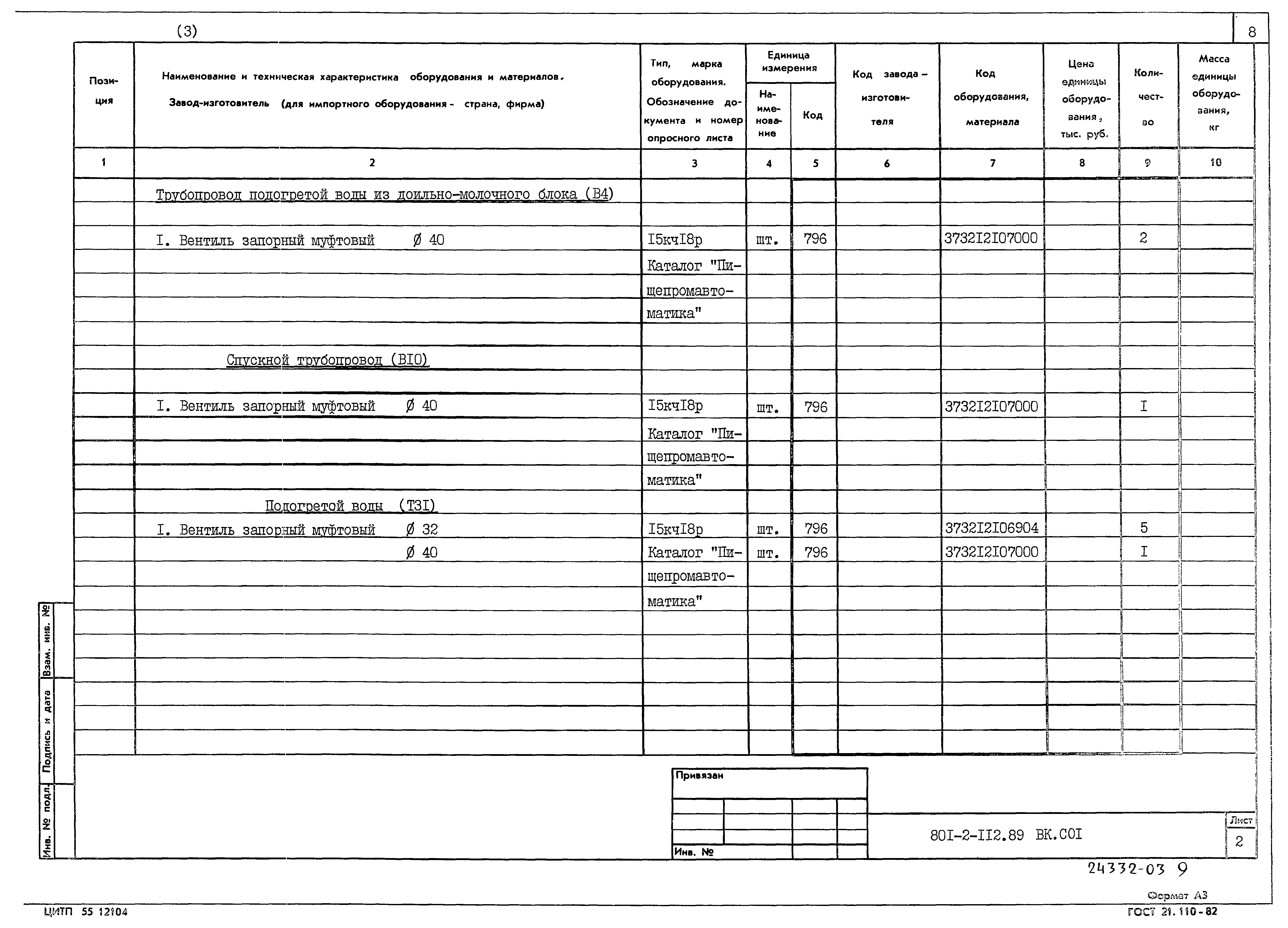 Типовой проект 801-2-112.89